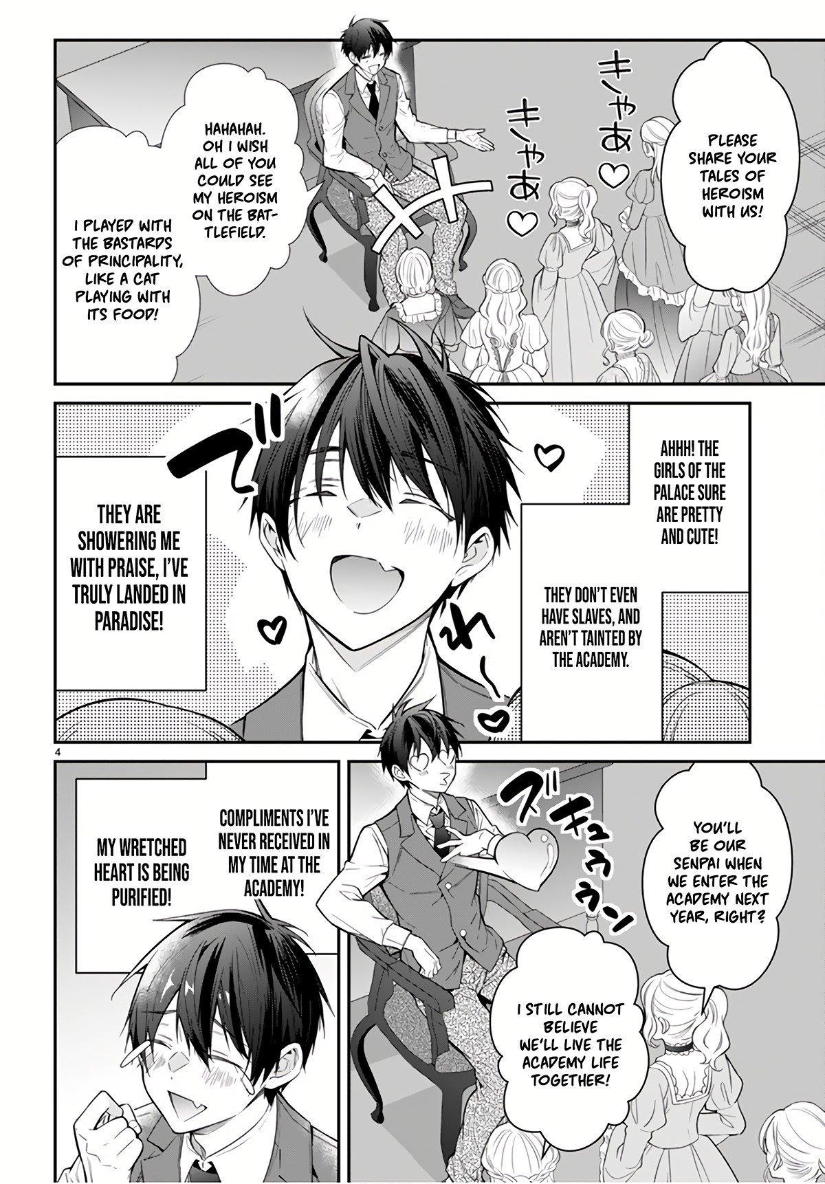 Otome Game Sekai wa Mob ni Kibishii Sekai desu Chapter 64 - Page 4