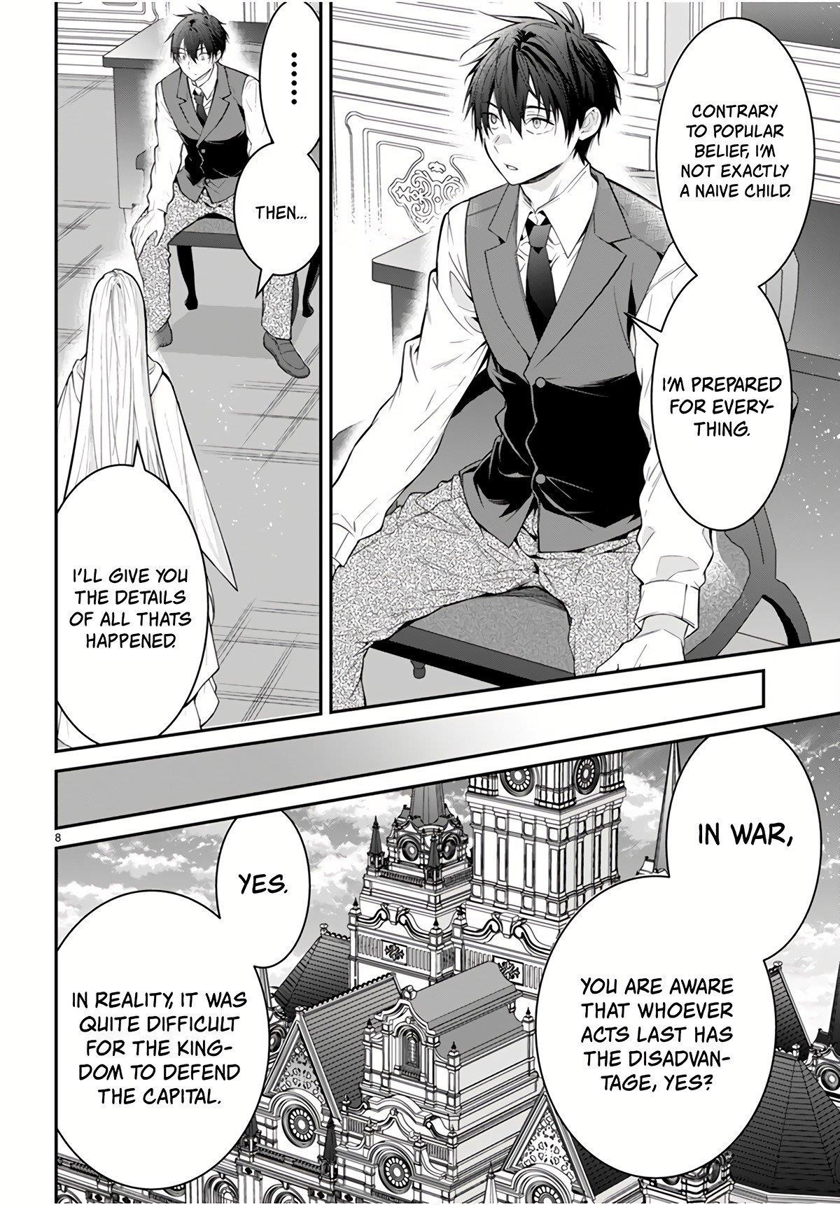 Otome Game Sekai wa Mob ni Kibishii Sekai desu Chapter 64 - Page 8