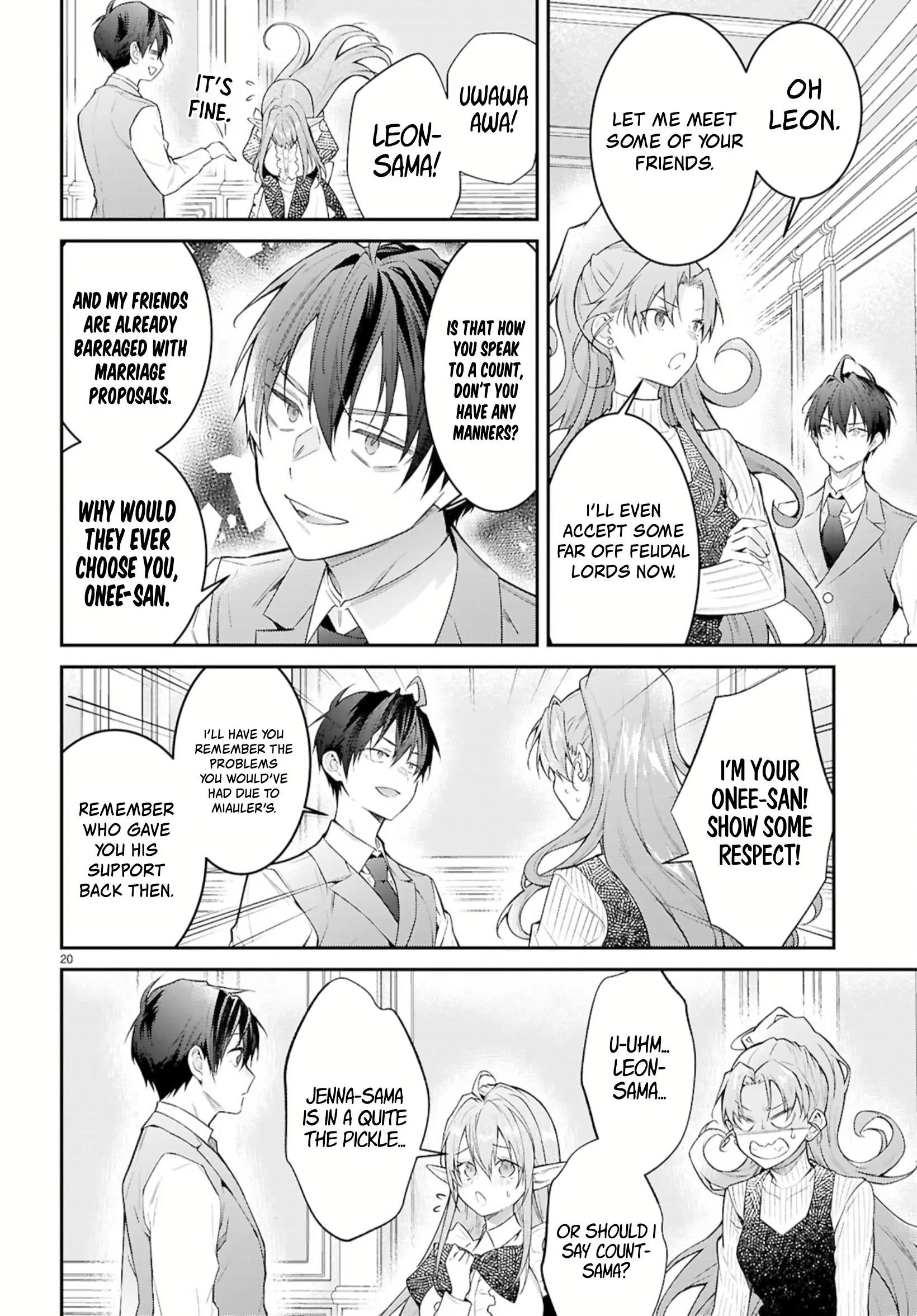 Otome Game Sekai wa Mob ni Kibishii Sekai desu Chapter 67 - Page 20
