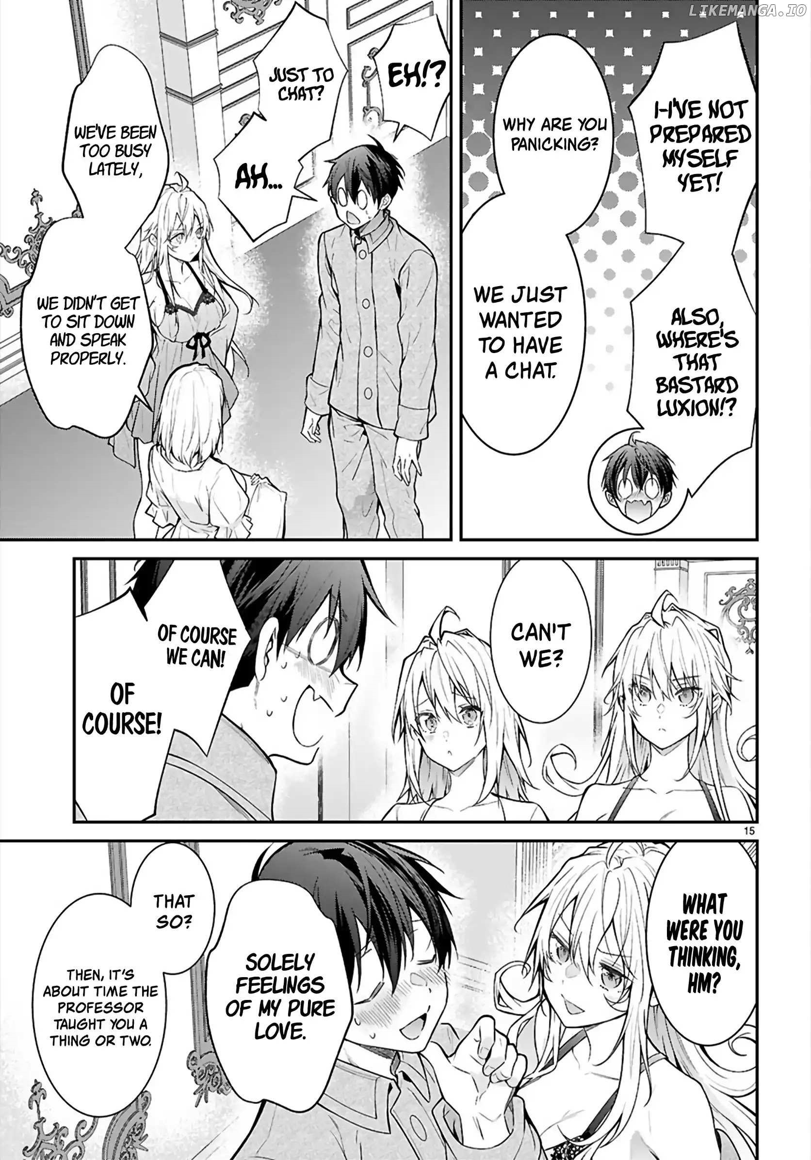 Otome Game Sekai wa Mob ni Kibishii Sekai desu Chapter 68 - Page 15