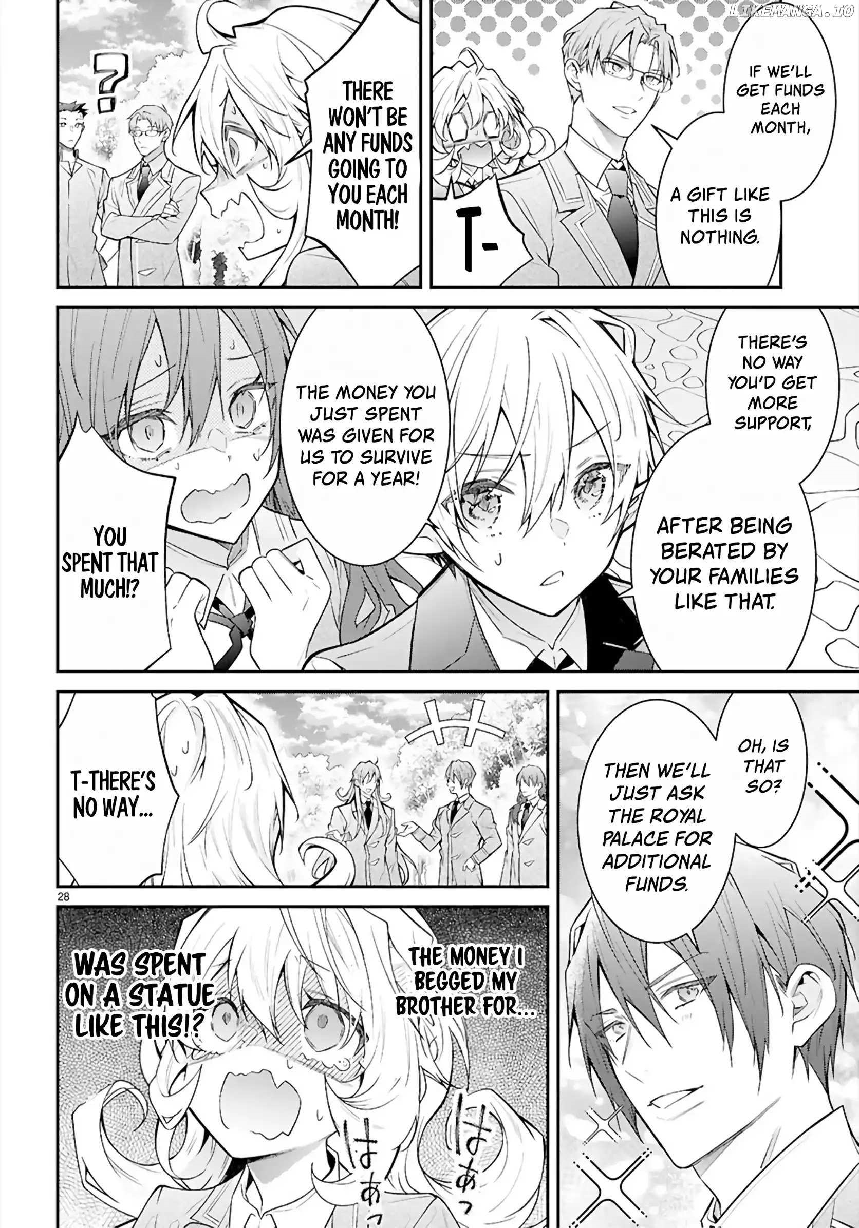 Otome Game Sekai wa Mob ni Kibishii Sekai desu Chapter 68 - Page 28