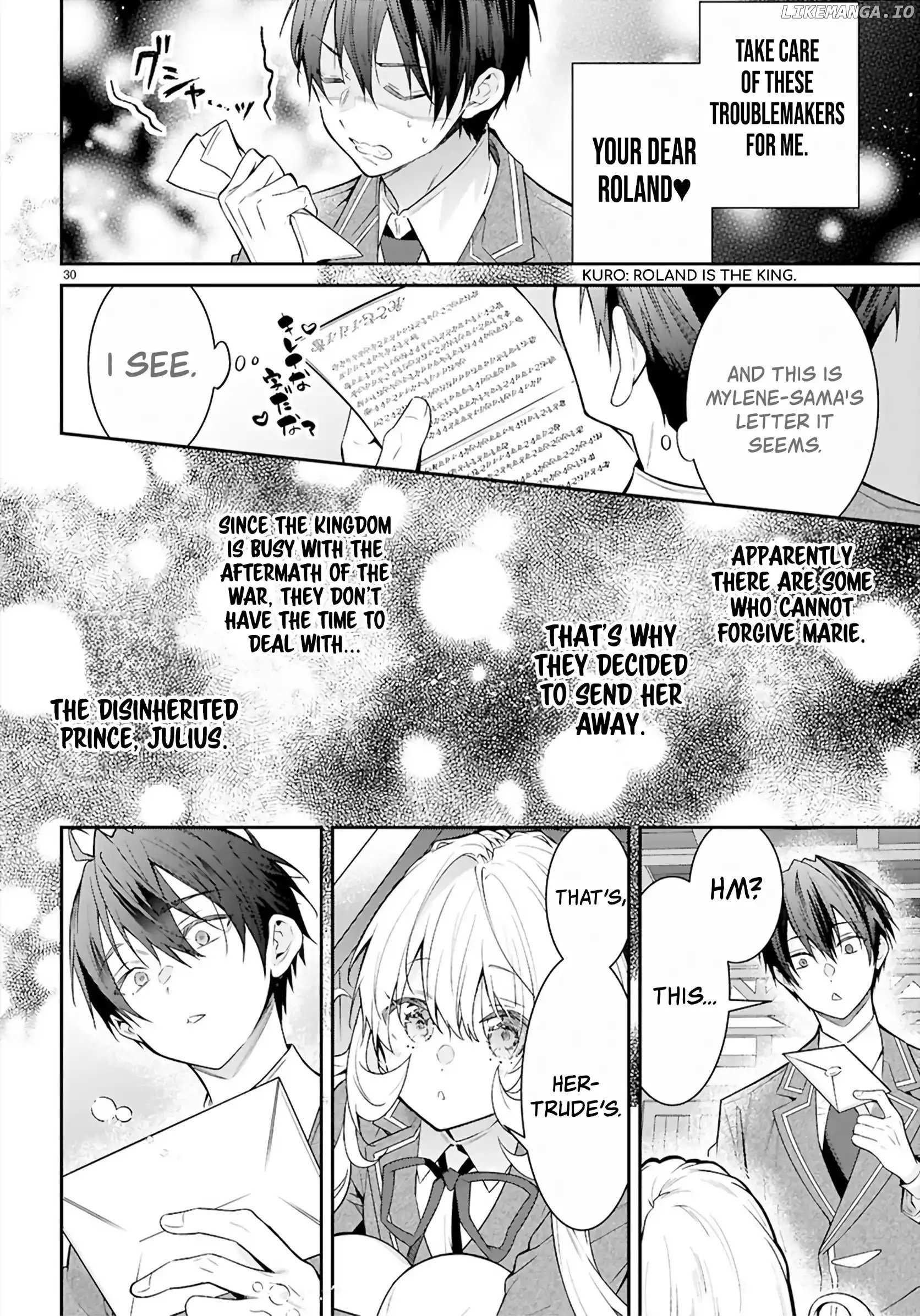 Otome Game Sekai wa Mob ni Kibishii Sekai desu Chapter 68 - Page 30