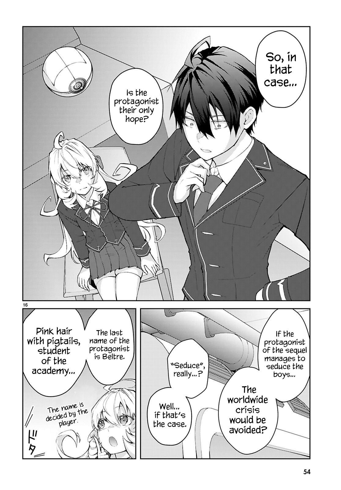 Otome Game Sekai wa Mob ni Kibishii Sekai desu Chapter 69 - Page 20