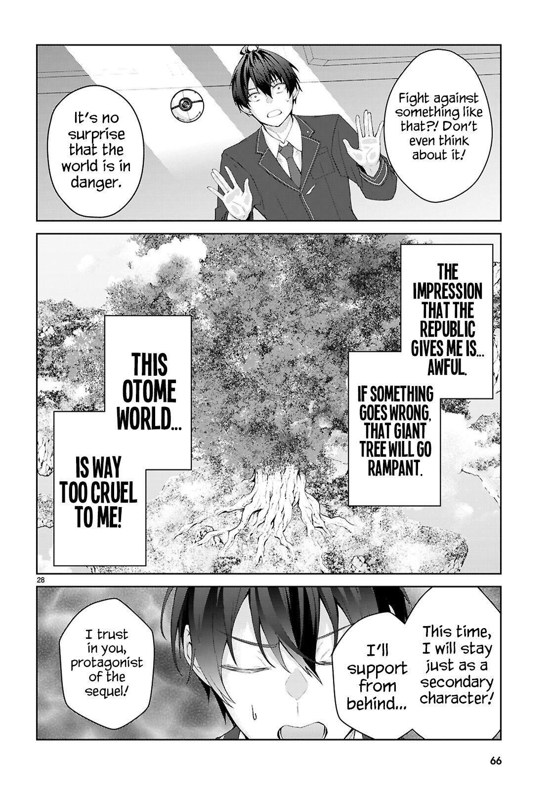 Otome Game Sekai wa Mob ni Kibishii Sekai desu Chapter 69 - Page 31