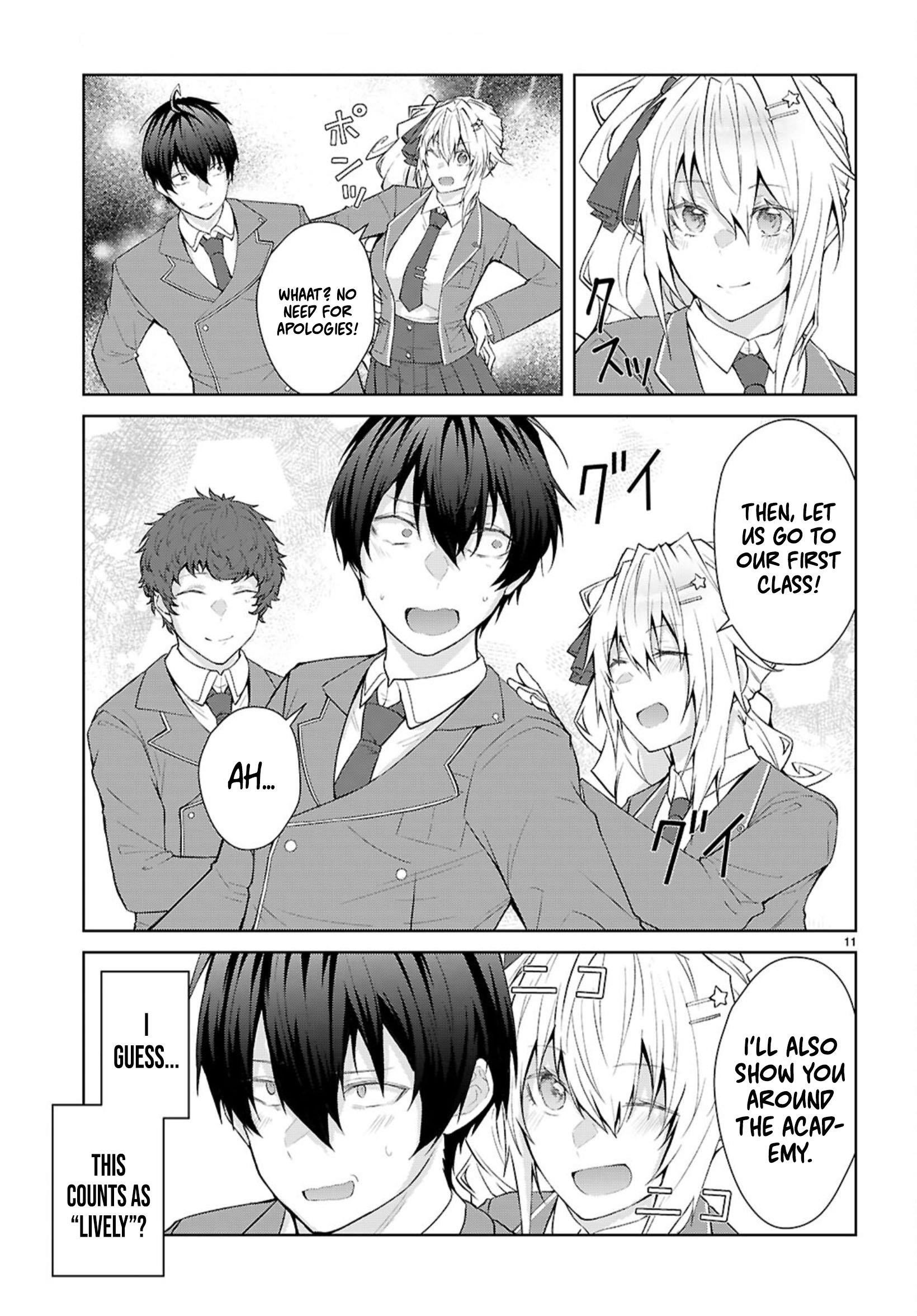 Otome Game Sekai wa Mob ni Kibishii Sekai desu Chapter 70 - Page 11