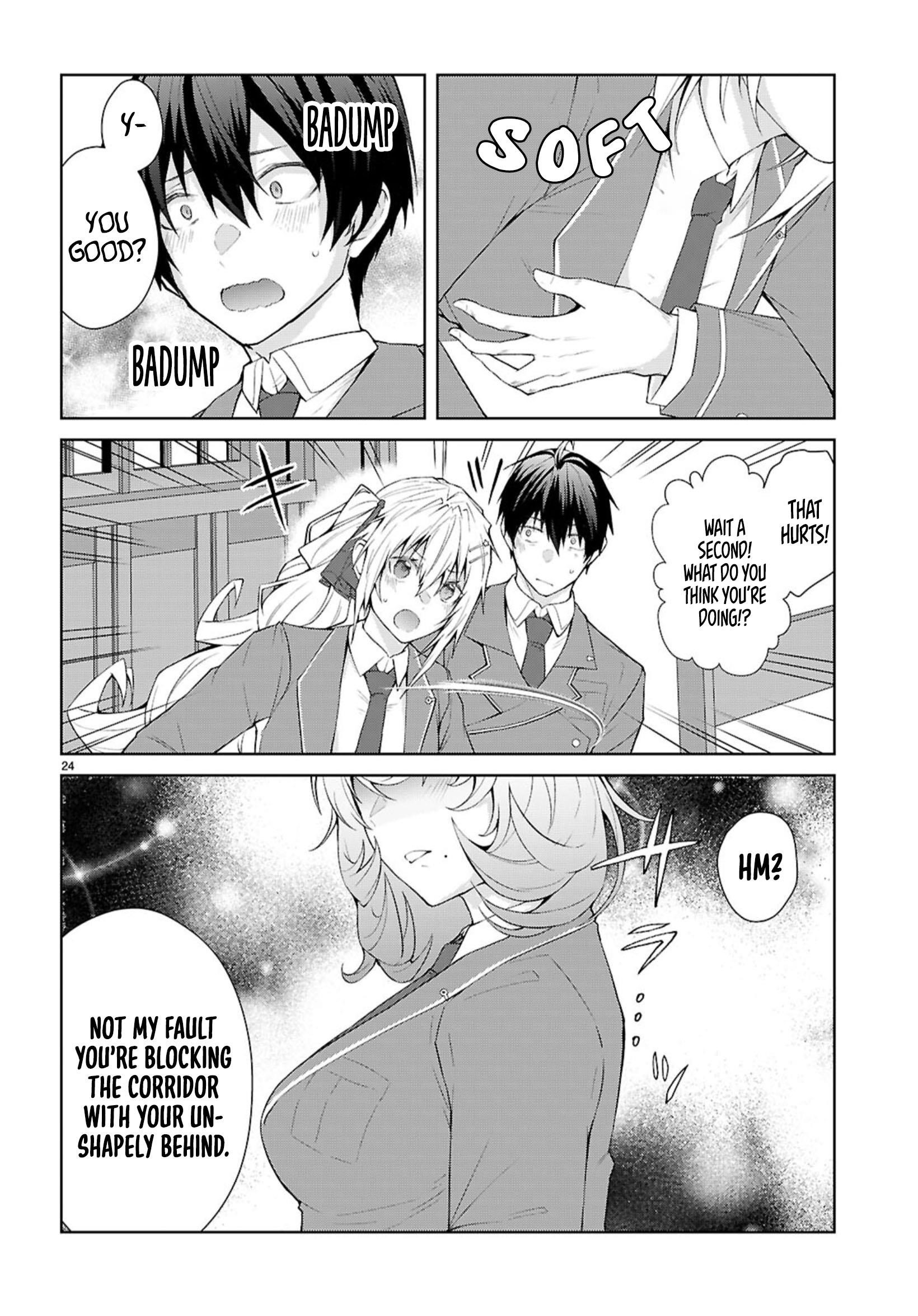 Otome Game Sekai wa Mob ni Kibishii Sekai desu Chapter 70 - Page 24