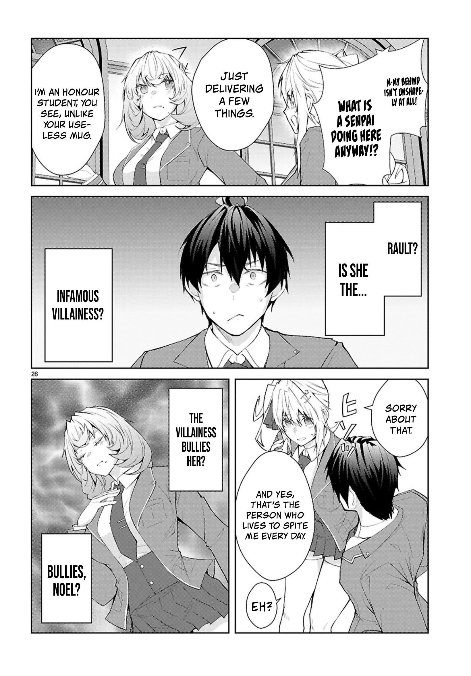 Otome Game Sekai wa Mob ni Kibishii Sekai desu Chapter 70 - Page 26