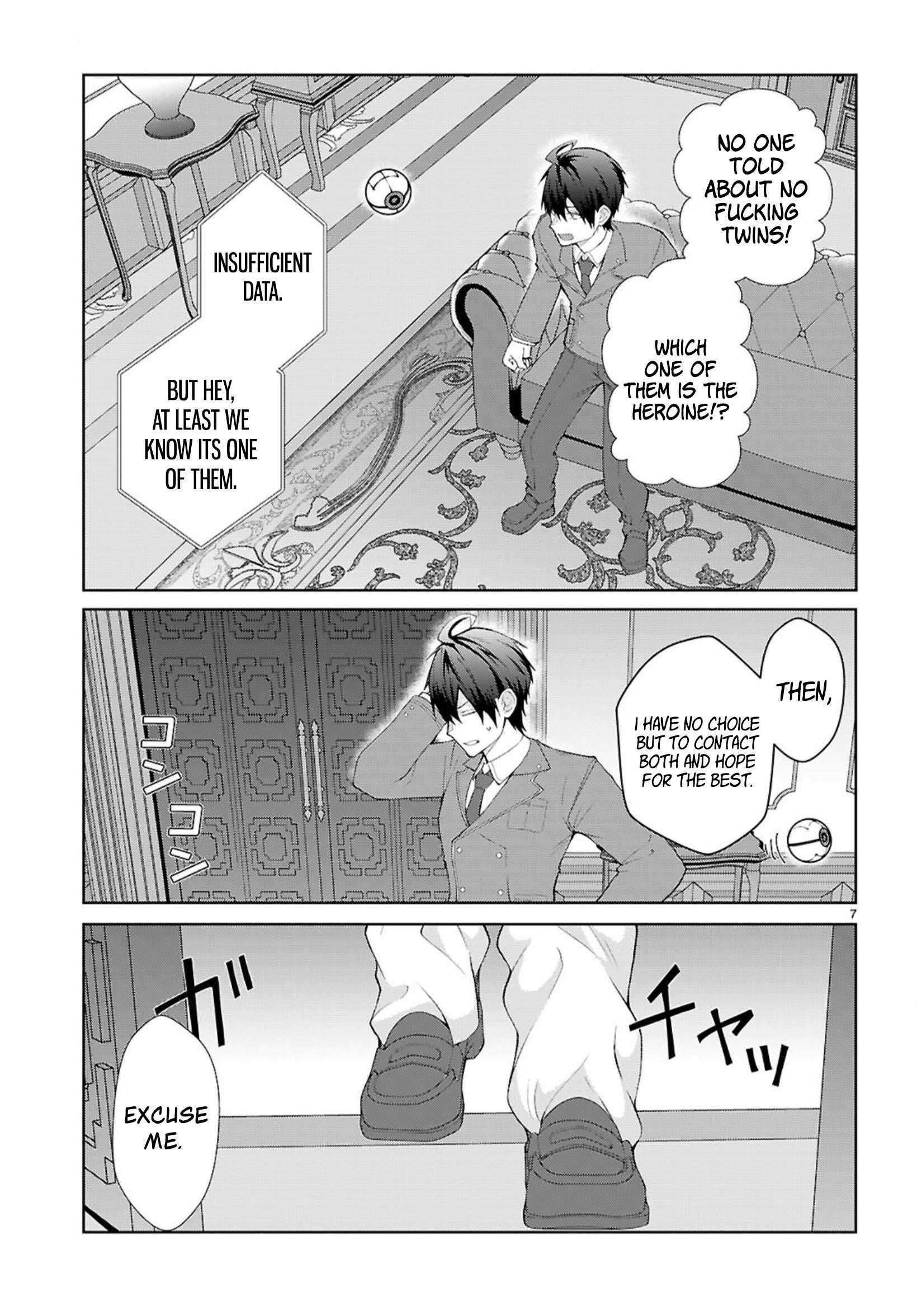 Otome Game Sekai wa Mob ni Kibishii Sekai desu Chapter 70 - Page 7