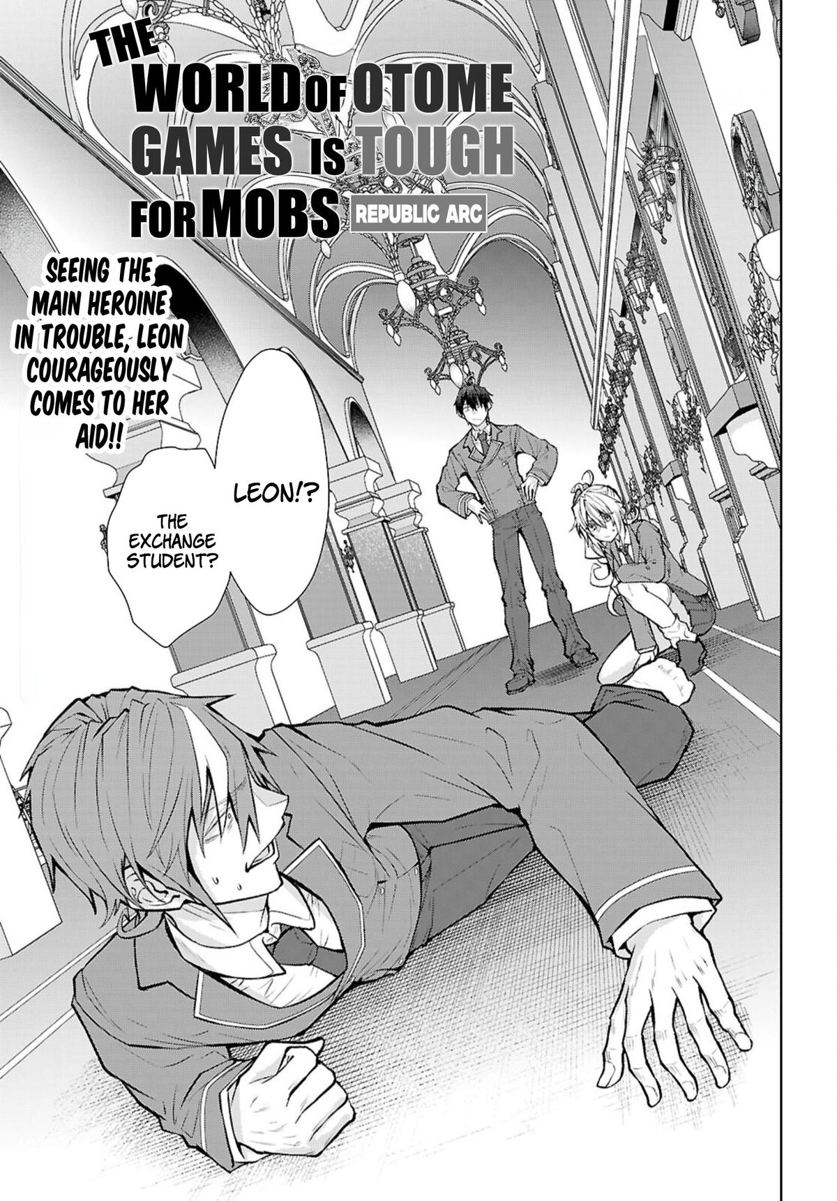 Otome Game Sekai wa Mob ni Kibishii Sekai desu Chapter 72 - Page 1
