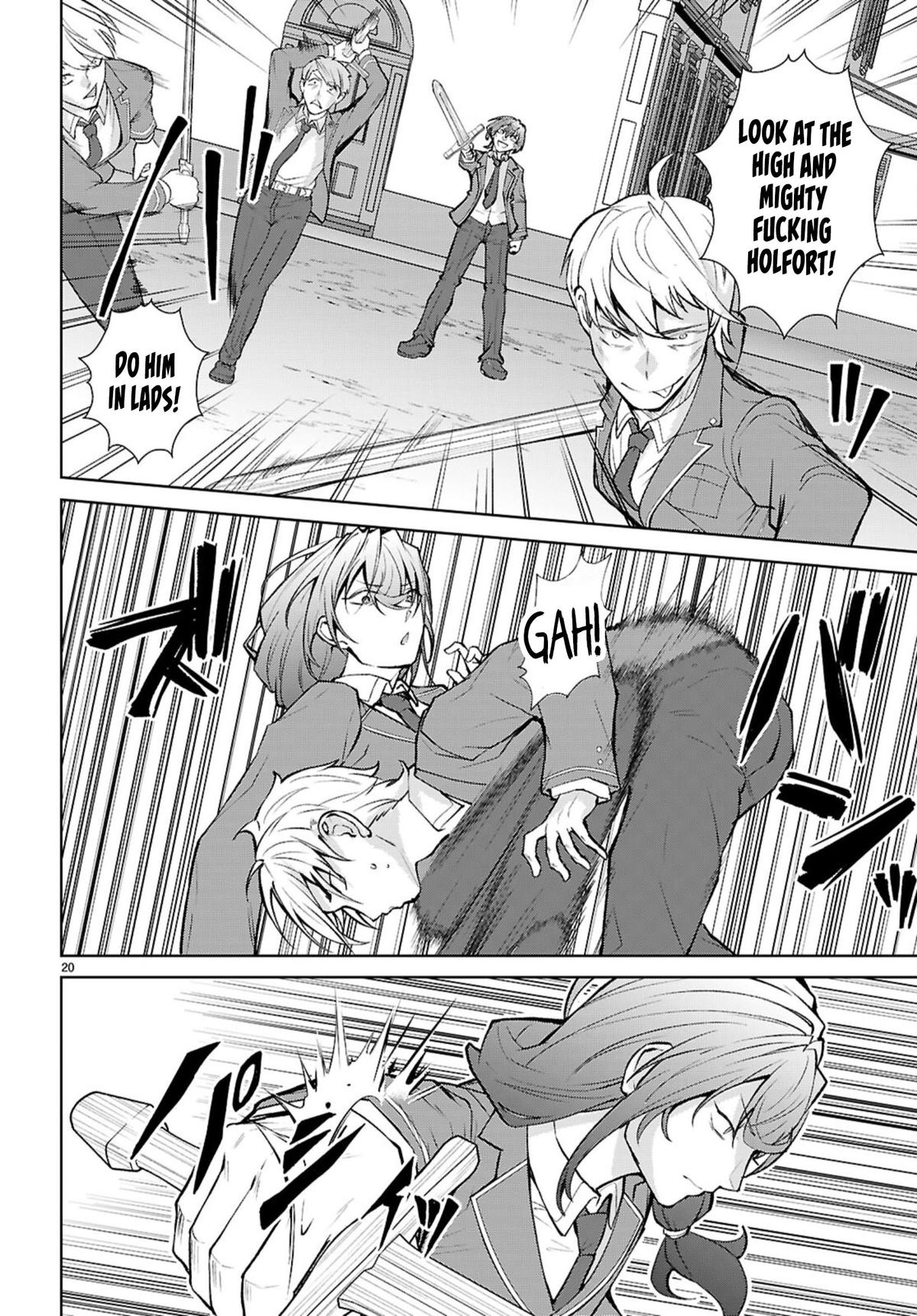 Otome Game Sekai wa Mob ni Kibishii Sekai desu Chapter 72 - Page 19