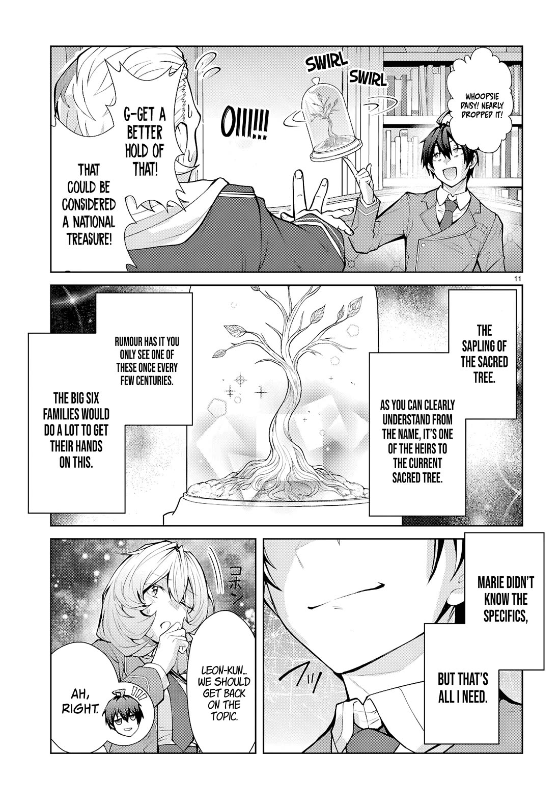 Otome Game Sekai wa Mob ni Kibishii Sekai desu Chapter 76 - Page 11