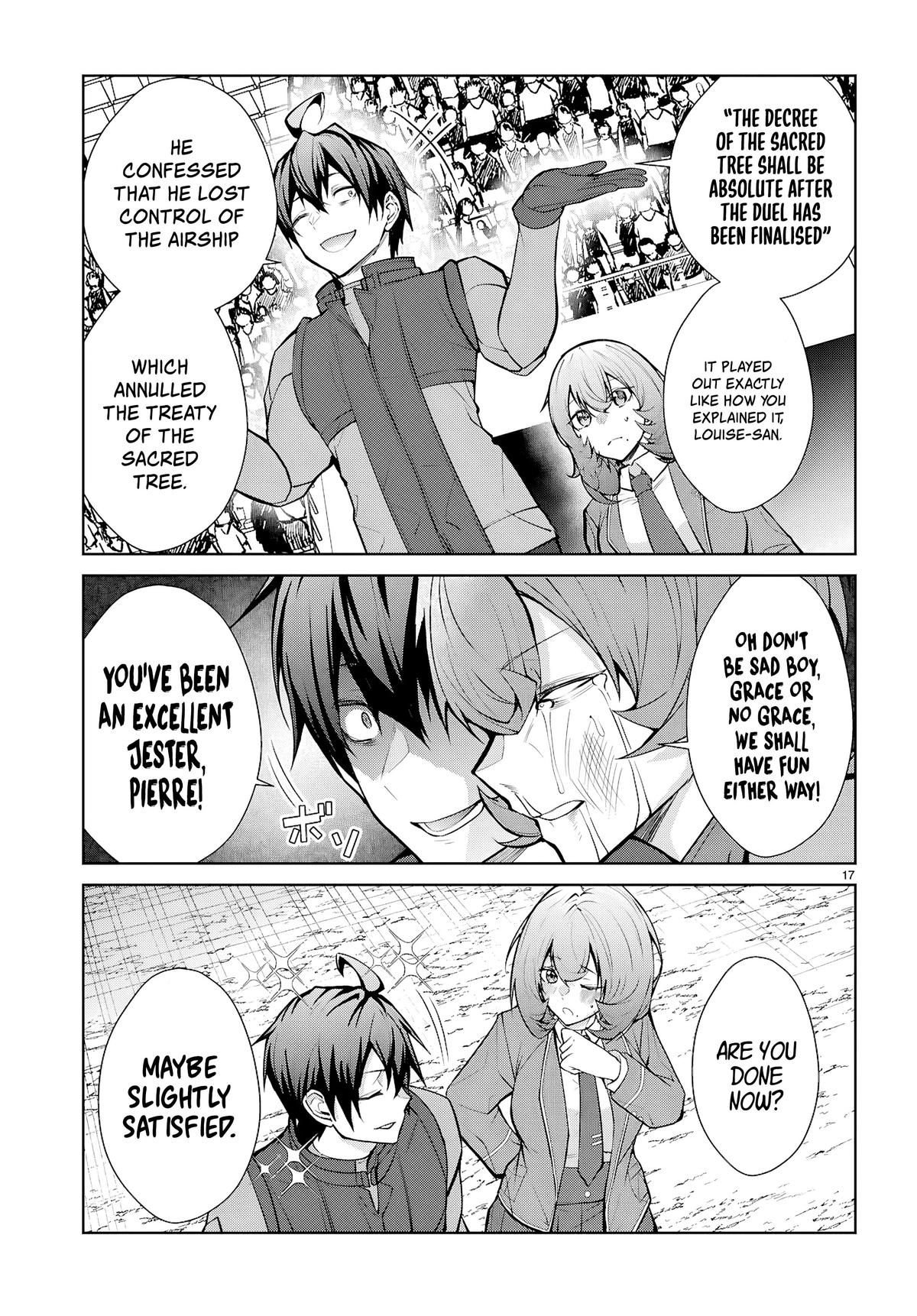 Otome Game Sekai wa Mob ni Kibishii Sekai desu Chapter 80 - Page 17