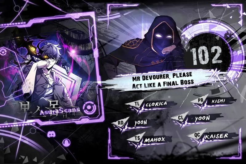 Mr Devourer, Please Act Like a Final Boss Chapter 102 - Page 1