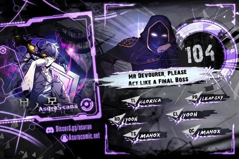 Mr Devourer, Please Act Like a Final Boss Chapter 104 - Page 1