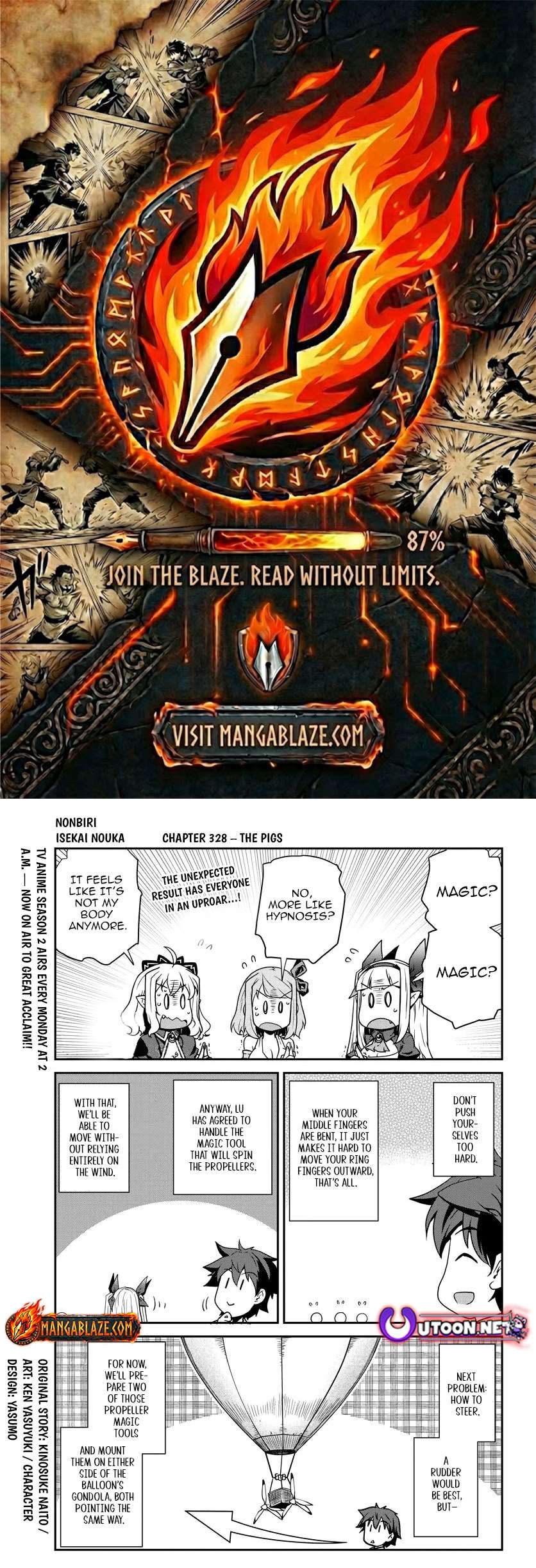 Isekai Nonbiri Nouka Chapter 328 - Page 1