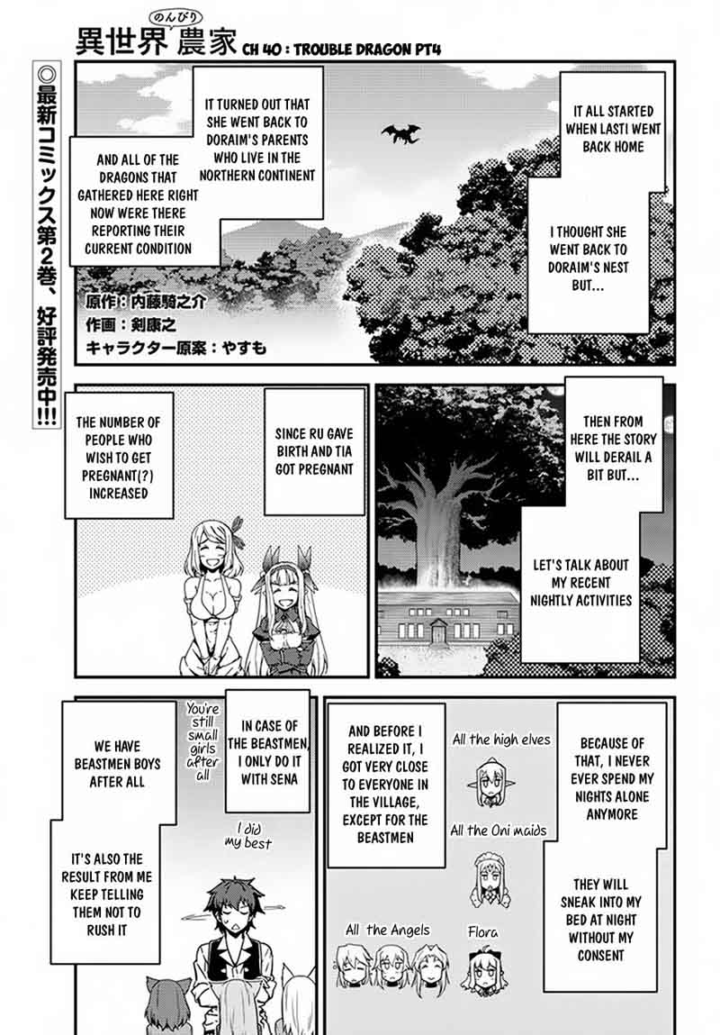 Isekai Nonbiri Nouka Chapter 40 - Page 1