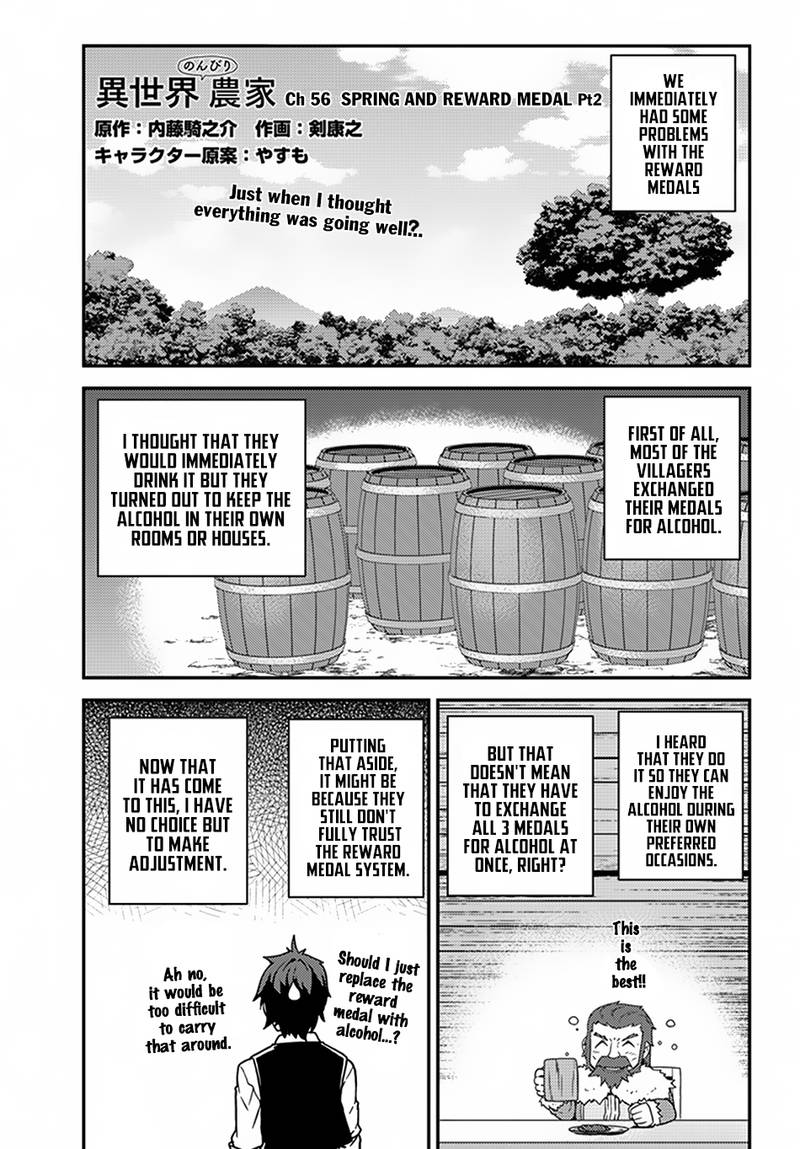 Isekai Nonbiri Nouka Chapter 56 - Page 1