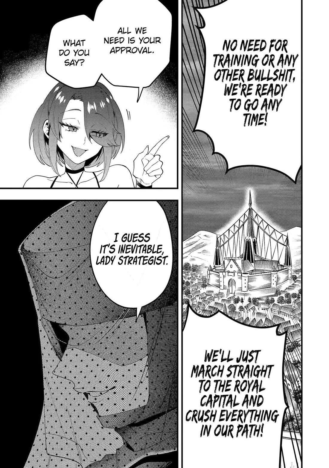 Kouryakuhon O Kushi Suru Saikyou No Mahoutsukai ~< Meirei Sa Sero > To Wa Iwa Senai Oreryuu Mao Tobatsu Saizen Ruuto ~ Chapter 72 - Page 21