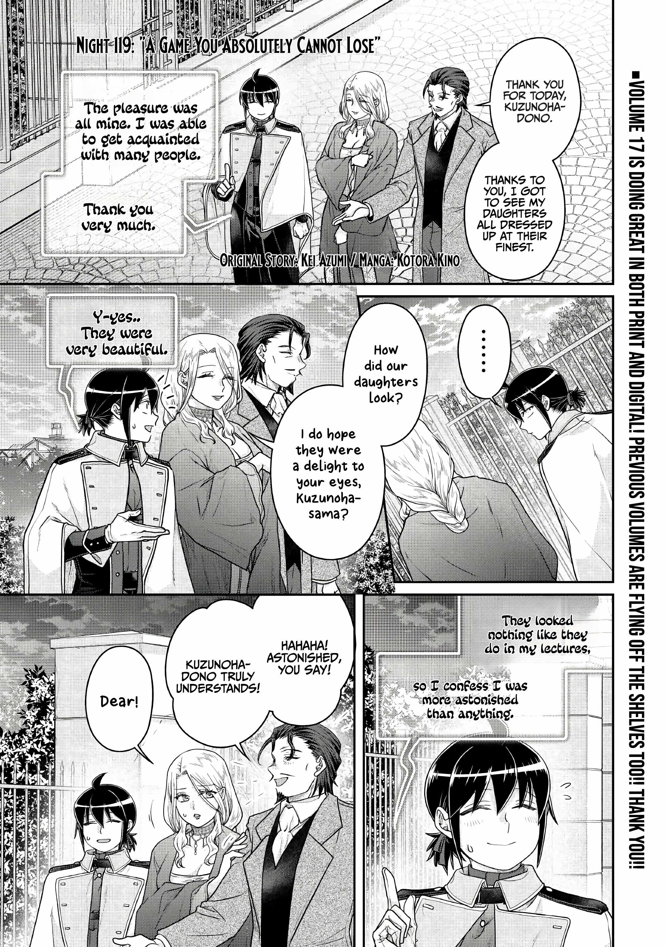Tsuki Ga Michibiku Isekai Douchuu Chapter 119 - Page 1