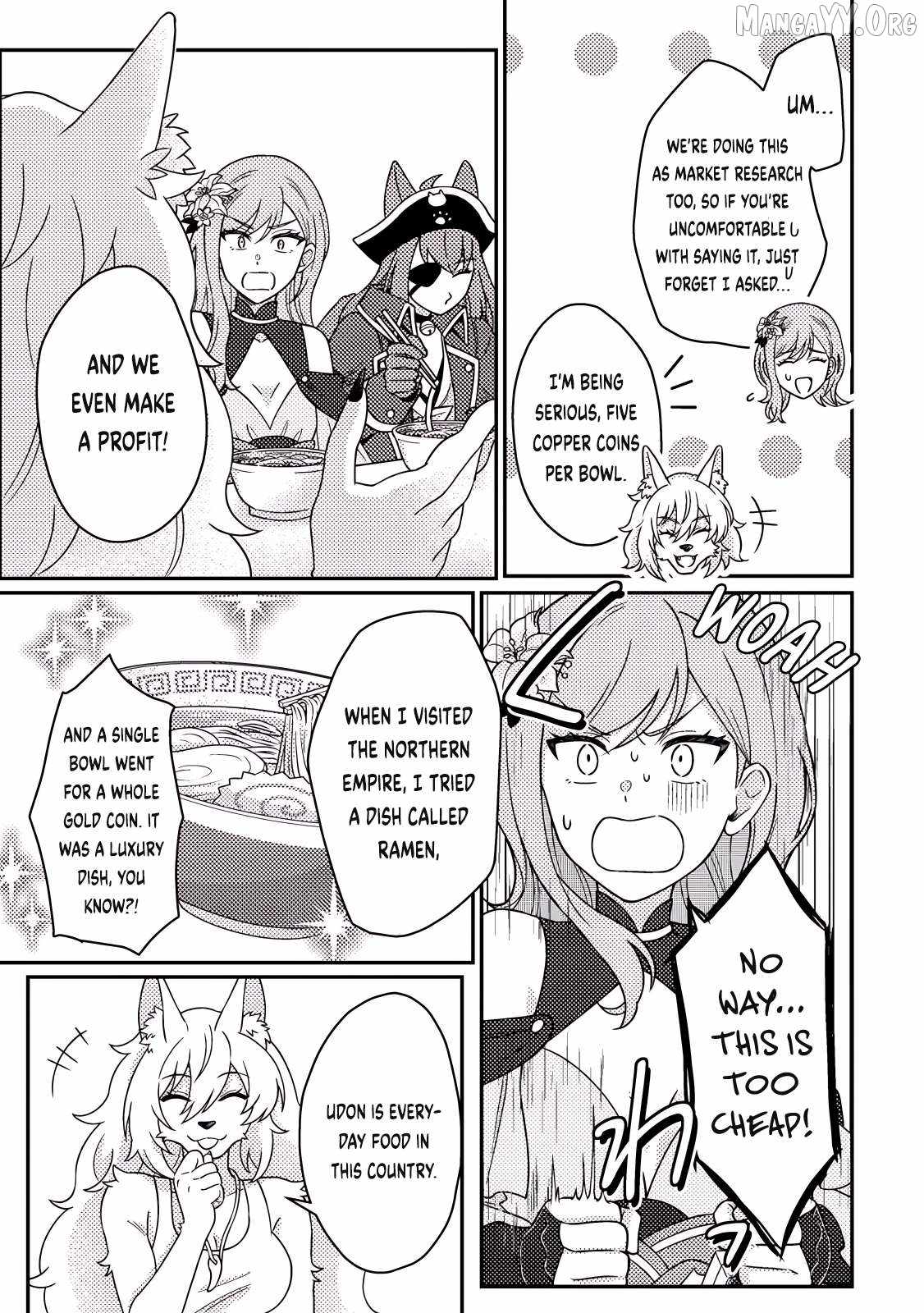 Revolution in production with the blessings of the gods – While living a leisurely, slow life in a corner of another world, somehow a diverse group of people gathered to form the strongest nation… Chapter 30.2 - Page 6