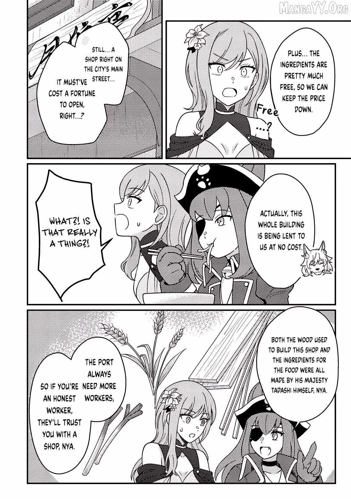 Revolution in production with the blessings of the gods – While living a leisurely, slow life in a corner of another world, somehow a diverse group of people gathered to form the strongest nation… Chapter 30.2 - Page 7