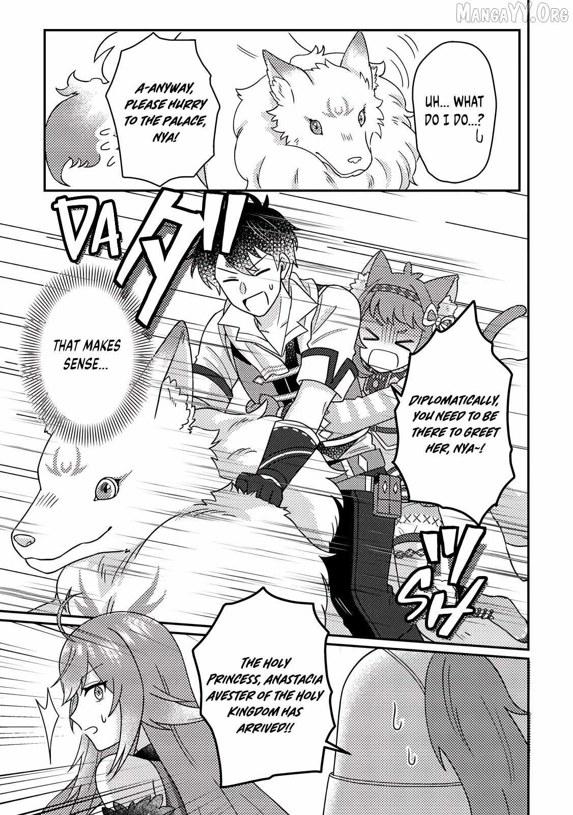 Revolution in production with the blessings of the gods – While living a leisurely, slow life in a corner of another world, somehow a diverse group of people gathered to form the strongest nation… Chapter 30.3 - Page 2