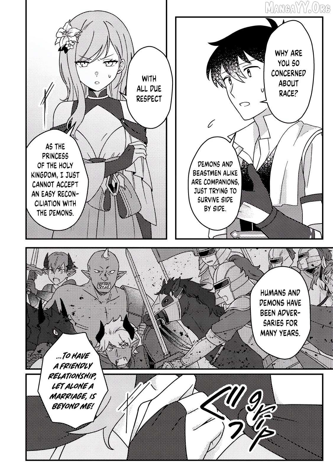 Revolution in production with the blessings of the gods – While living a leisurely, slow life in a corner of another world, somehow a diverse group of people gathered to form the strongest nation… Chapter 31.1 - Page 8