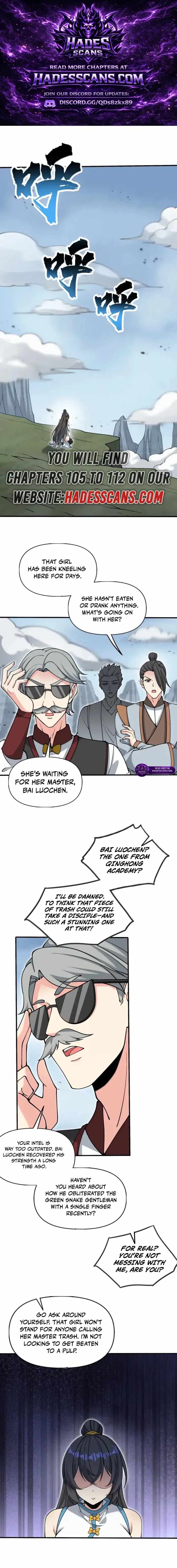 After Ten Years of Chopping Wood, Immortals Begged To Become My Disciples Chapter 108 - Page 1