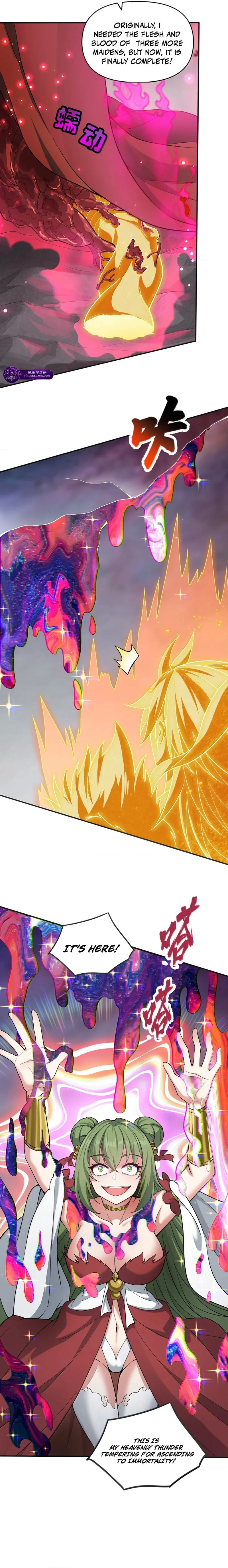 After Ten Years of Chopping Wood, Immortals Begged To Become My Disciples Chapter 91 - Page 4