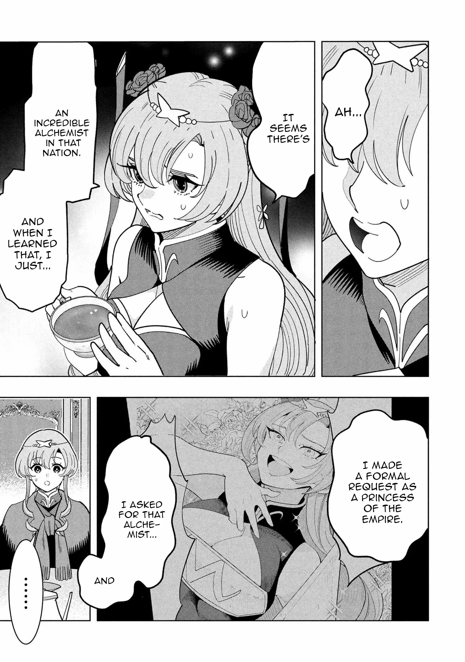 The Creation Alchemist Enjoys Freedom -If I Am Exiled From My Hometown, I Can Make Magic Items With Transcendent Effects at the Knees of the Demon Lord- Chapter 19.3 - Page 2