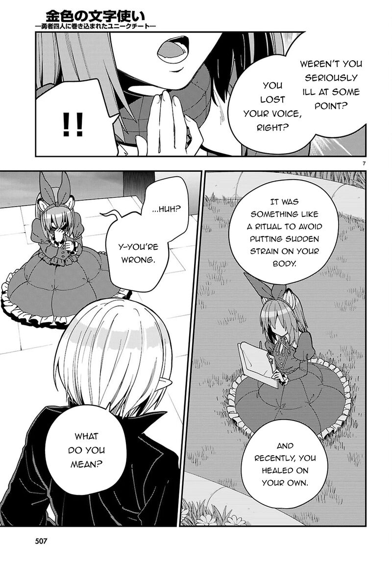 Konjiki No Moji Tsukai – Yuusha Yonin Ni Makikomareta Unique Cheat Chapter 126 - Page 7