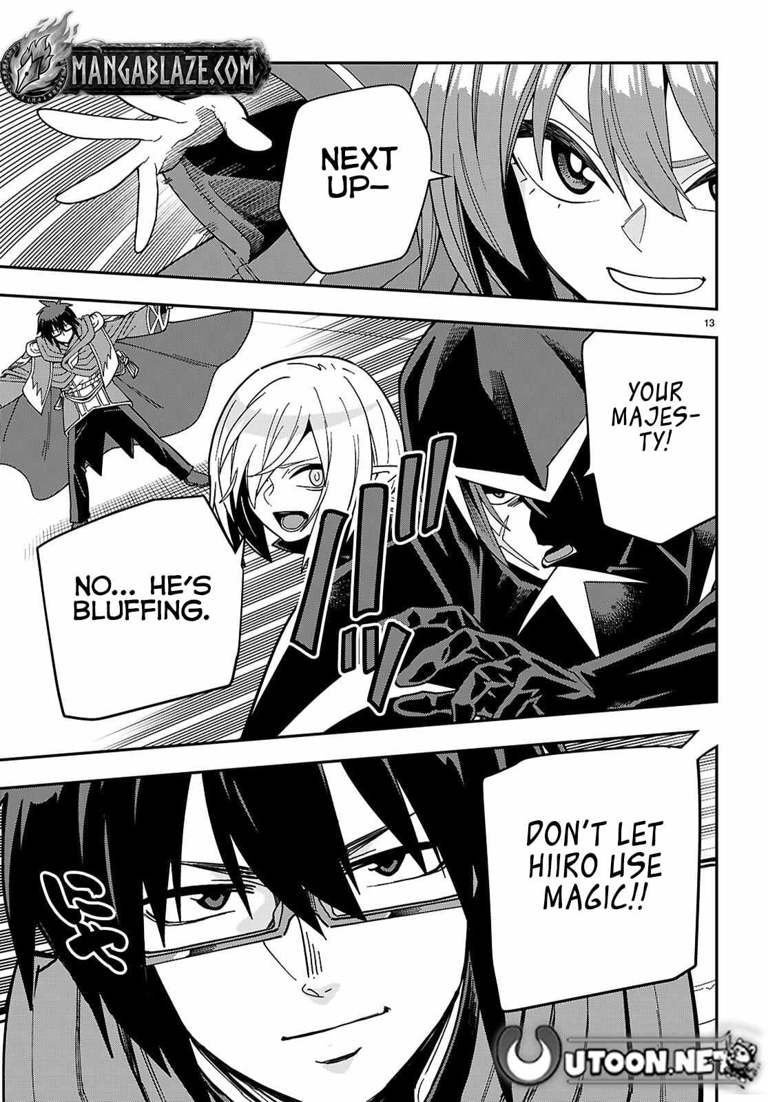 Konjiki No Moji Tsukai – Yuusha Yonin Ni Makikomareta Unique Cheat Chapter 128 - Page 12