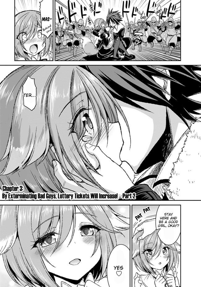 Kujibiki Tokushou Musou Harem-Ken Chapter 3.2 - Page 1