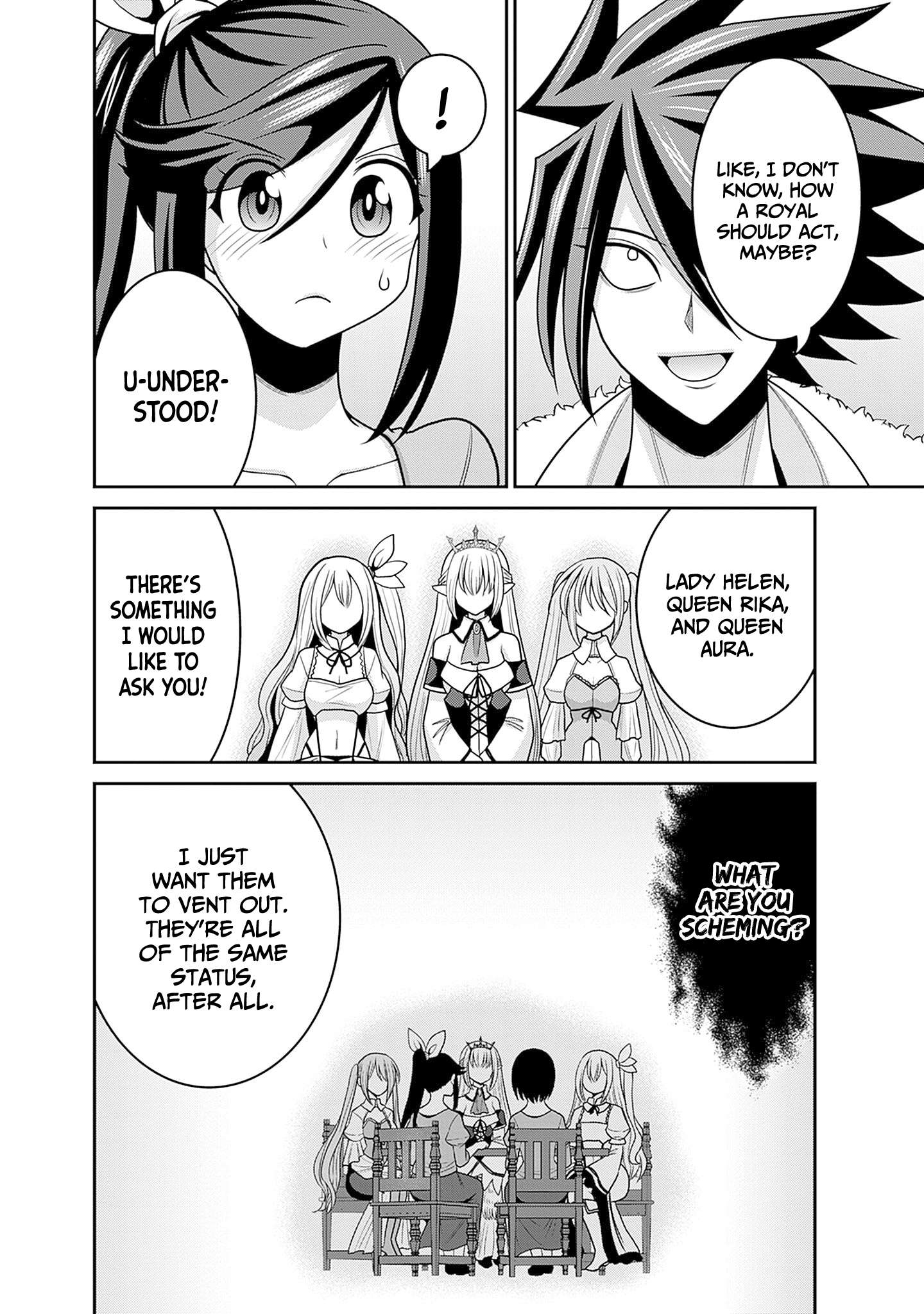 Kujibiki Tokushou Musou Harem-Ken Chapter 58 - Page 14