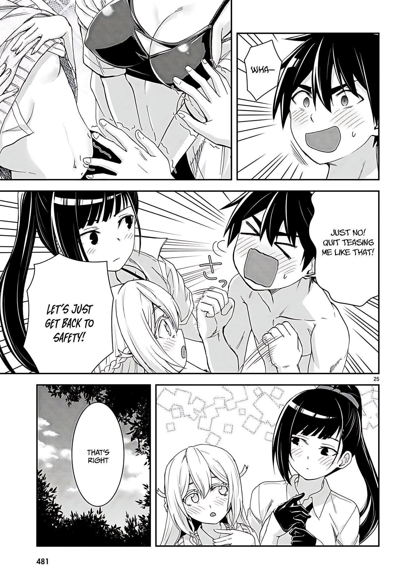 Isekai Yurutto Survival Seikatsu: Gakkou No Minna To Isekai No Mujintou Ni Tenishitakedo Ore Dake Rakushou Desu Chapter 34 - Page 26