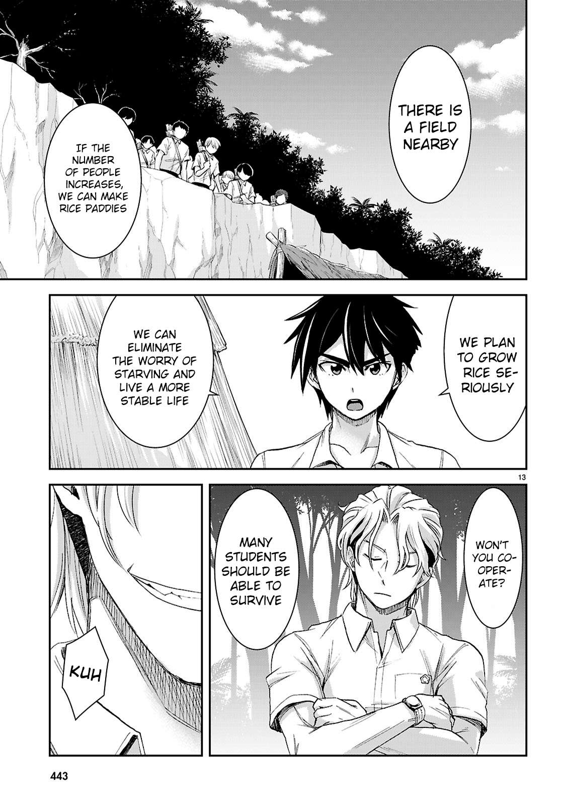 Isekai Yurutto Survival Seikatsu: Gakkou No Minna To Isekai No Mujintou Ni Tenishitakedo Ore Dake Rakushou Desu Chapter 47 - Page 16