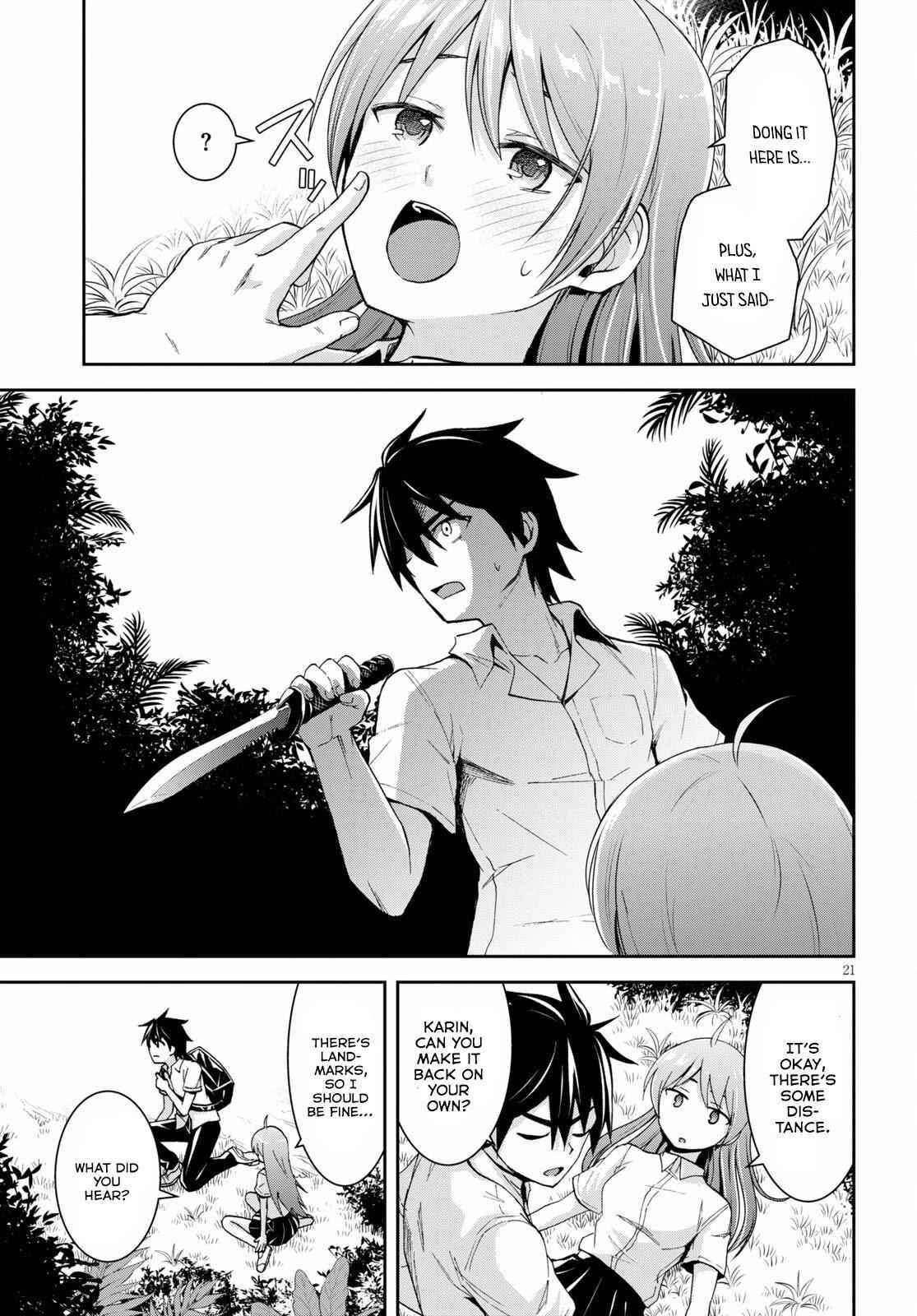 Isekai Yurutto Survival Seikatsu: Gakkou No Minna To Isekai No Mujintou Ni Tenishitakedo Ore Dake Rakushou Desu Chapter 9 - Page 21