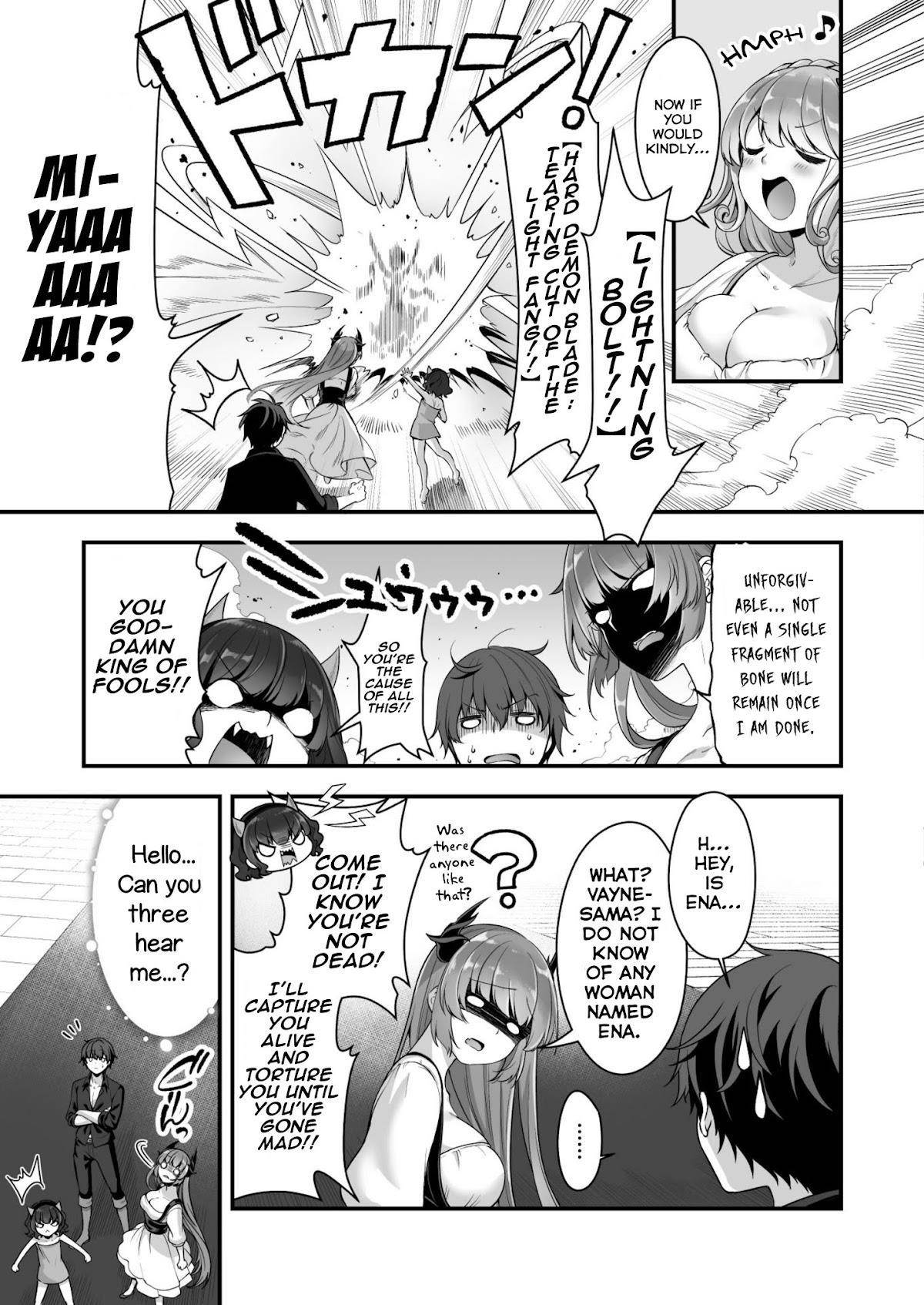 When I Was Playing Eroge With VR, I Was Reincarnated In A Different World, I Will Enslave All The Beautiful Demon Girls ~Crossout Saber~ Chapter 5 - Page 11