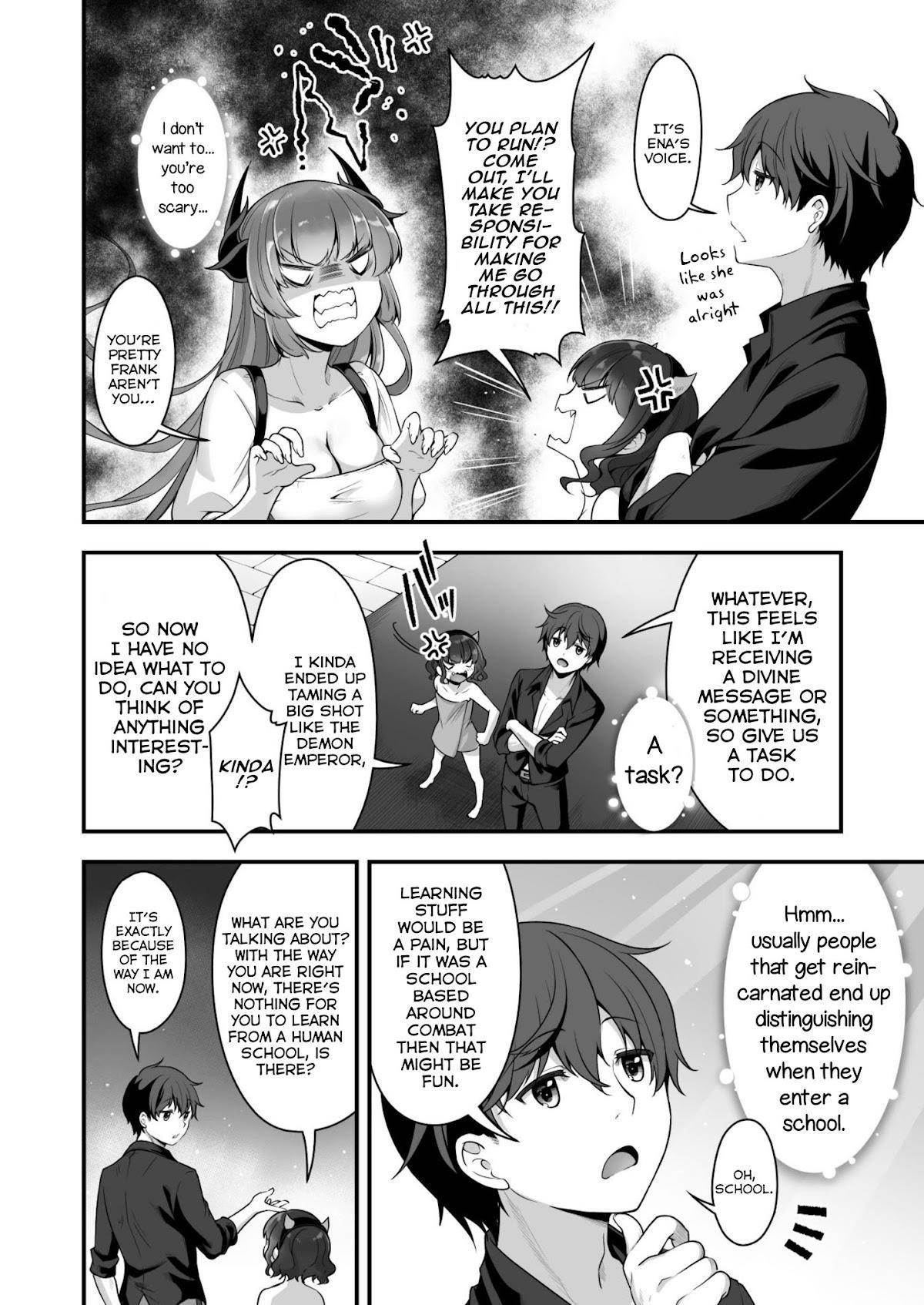 When I Was Playing Eroge With VR, I Was Reincarnated In A Different World, I Will Enslave All The Beautiful Demon Girls ~Crossout Saber~ Chapter 5 - Page 12