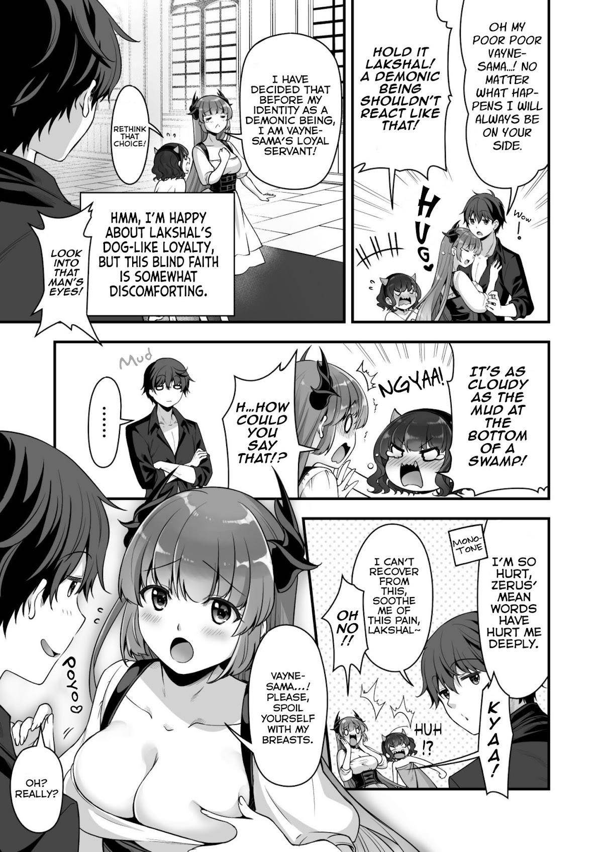 When I Was Playing Eroge With VR, I Was Reincarnated In A Different World, I Will Enslave All The Beautiful Demon Girls ~Crossout Saber~ Chapter 5 - Page 3