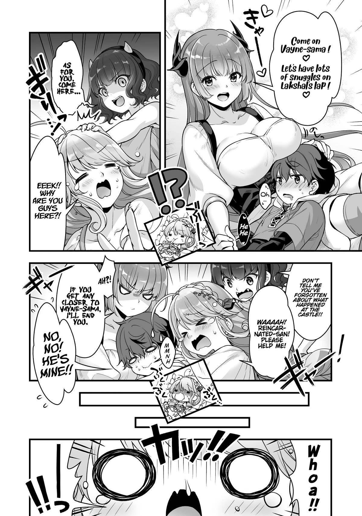 When I Was Playing Eroge With VR, I Was Reincarnated In A Different World, I Will Enslave All The Beautiful Demon Girls ~Crossout Saber~ Chapter 8.5 - Page 6