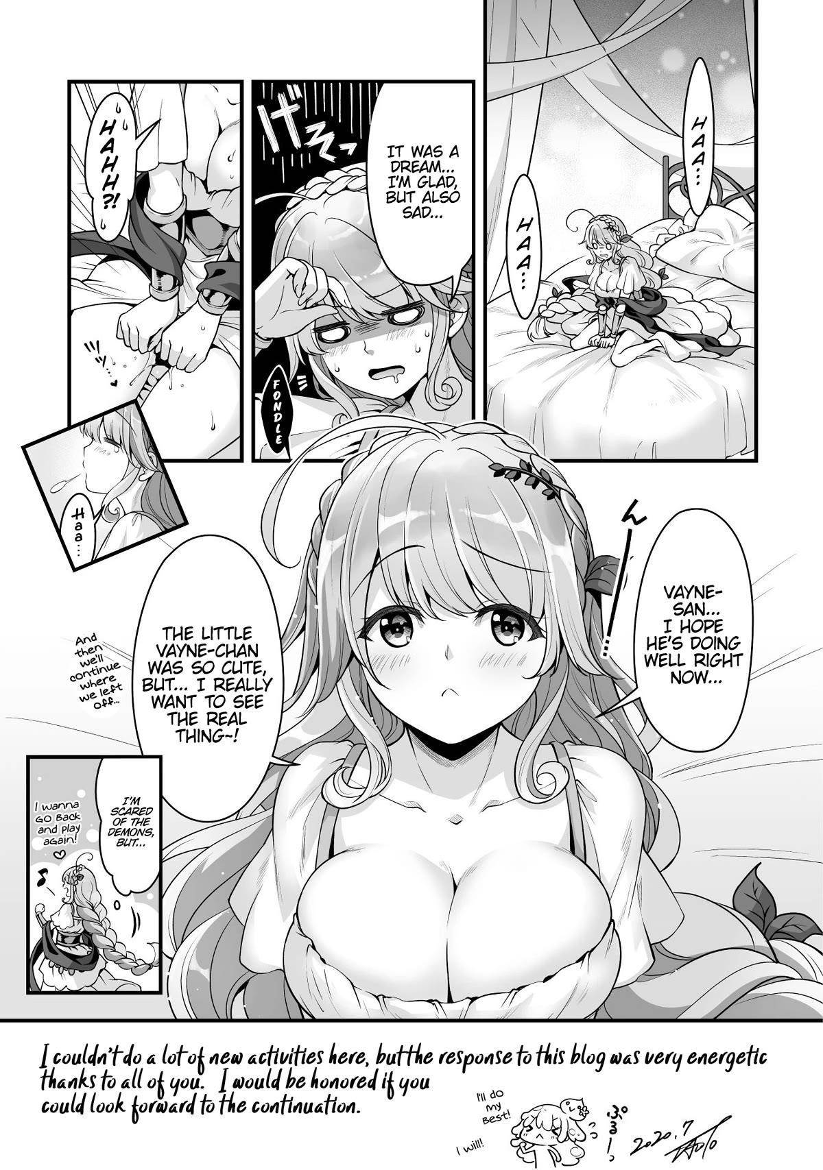 When I Was Playing Eroge With VR, I Was Reincarnated In A Different World, I Will Enslave All The Beautiful Demon Girls ~Crossout Saber~ Chapter 8.5 - Page 7