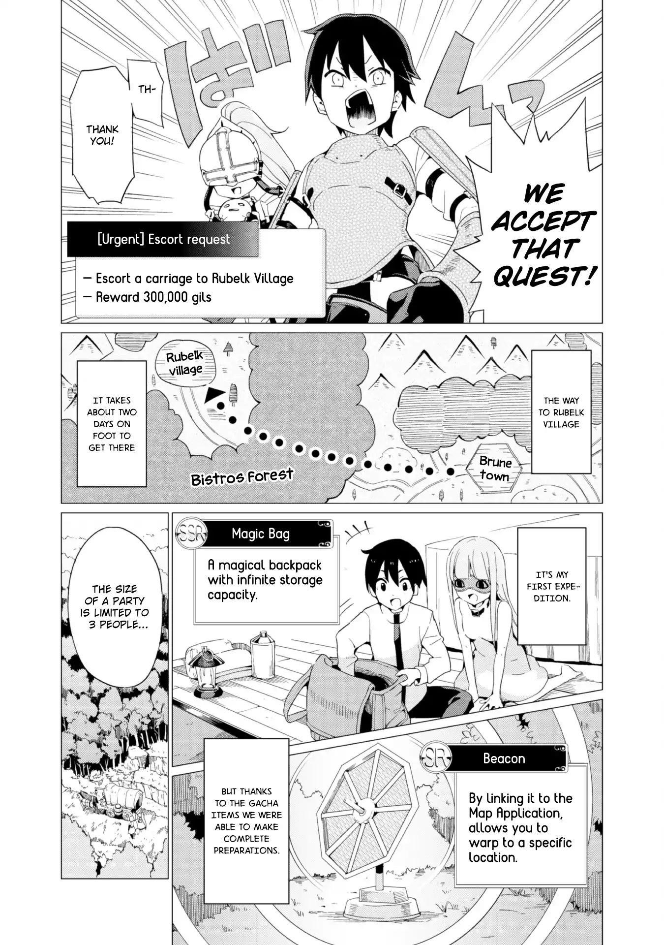 Gacha wo Mawashite Nakama wo Fuyasu: Saikyou no Bishoujo Gundan wo Tsukuriagero Chapter 4 - Page 11
