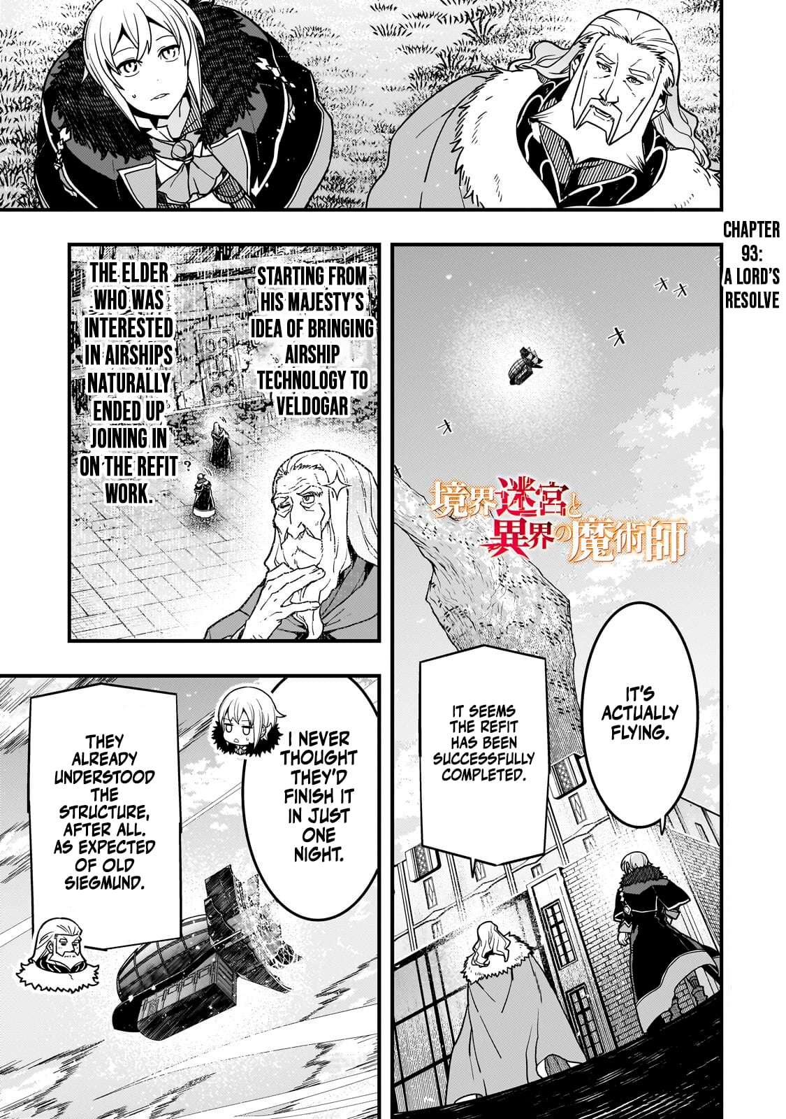 Kyoukai Meikyuu To Ikai No Majutsushi Chapter 93.1 - Page 2