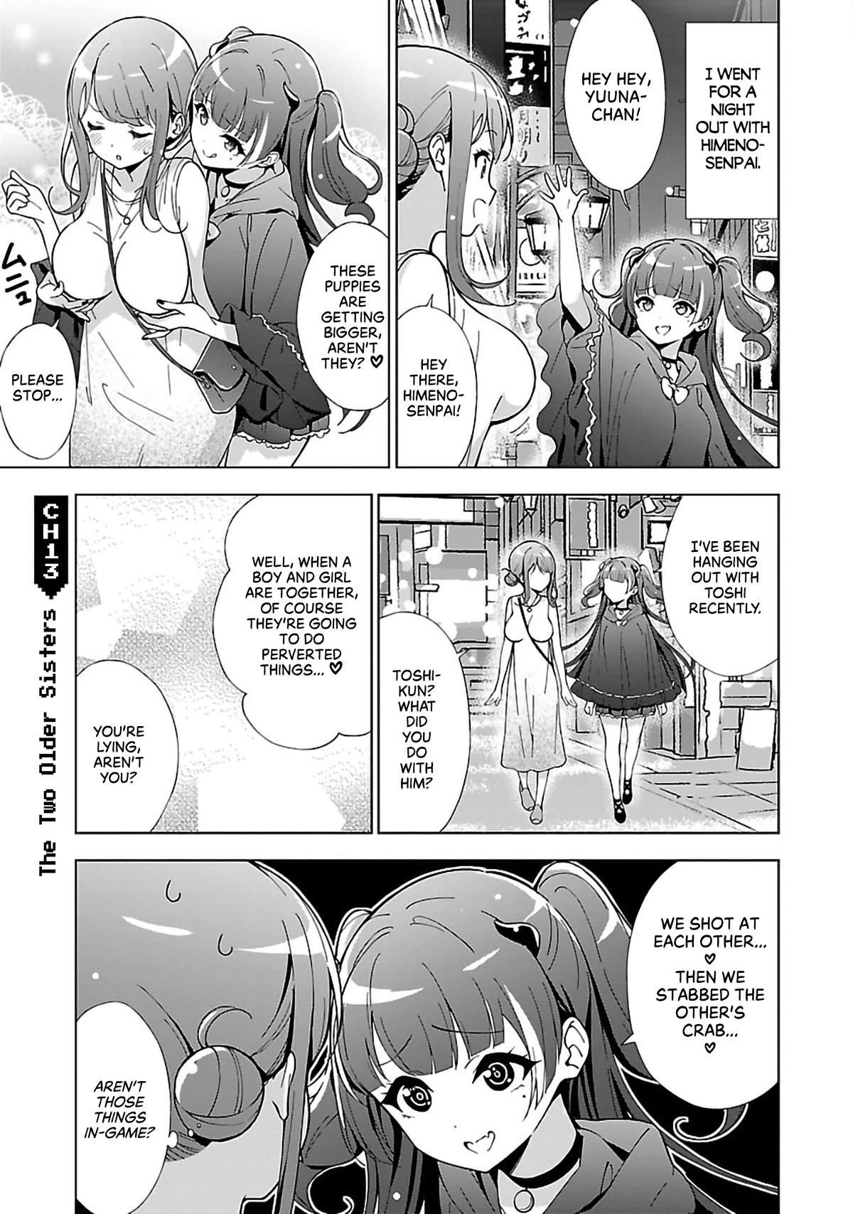 My “Onee-chan’s” Personality Changes When She Plays Games Chapter 13 - Page 1