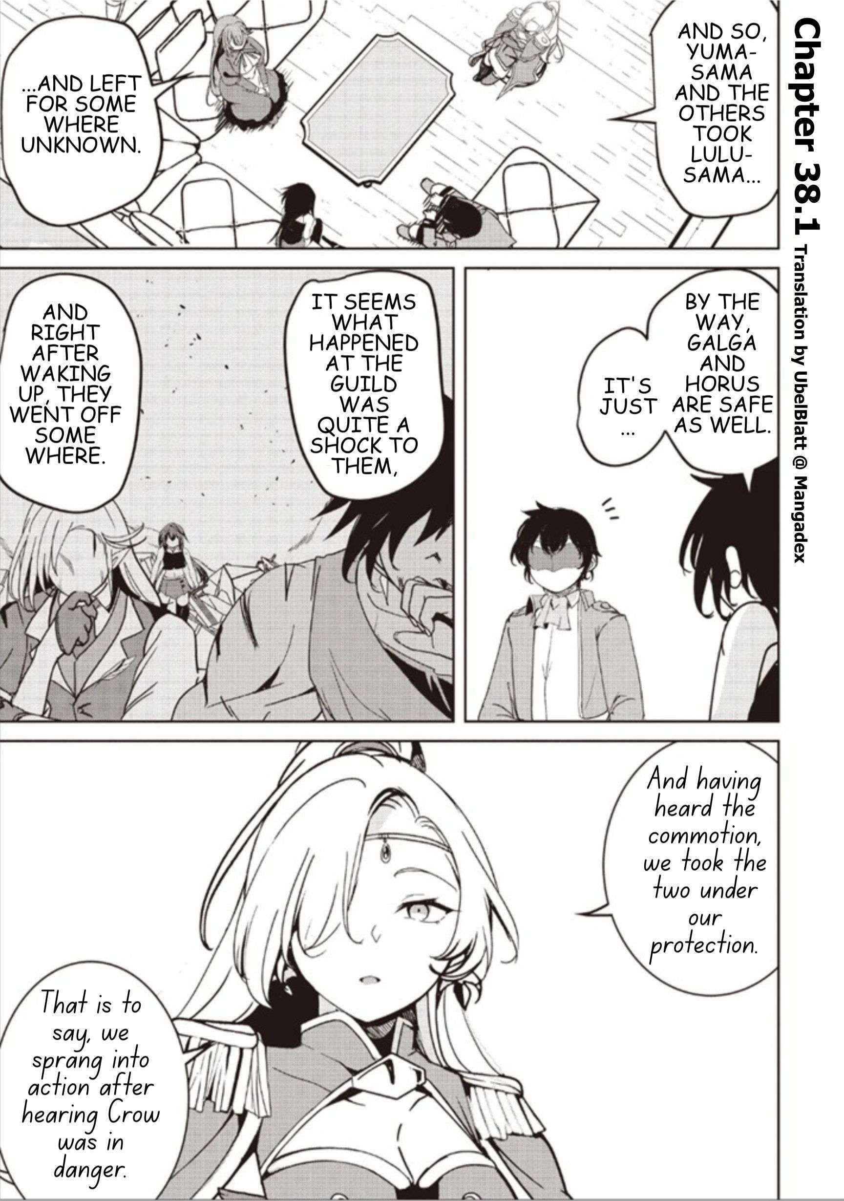 Another World’s Highest Guild Leader ~I’m the weakest in the guild, but I can’t quit the guild because of the heavy love of all the guild members~ Chapter 38.1 - Page 1