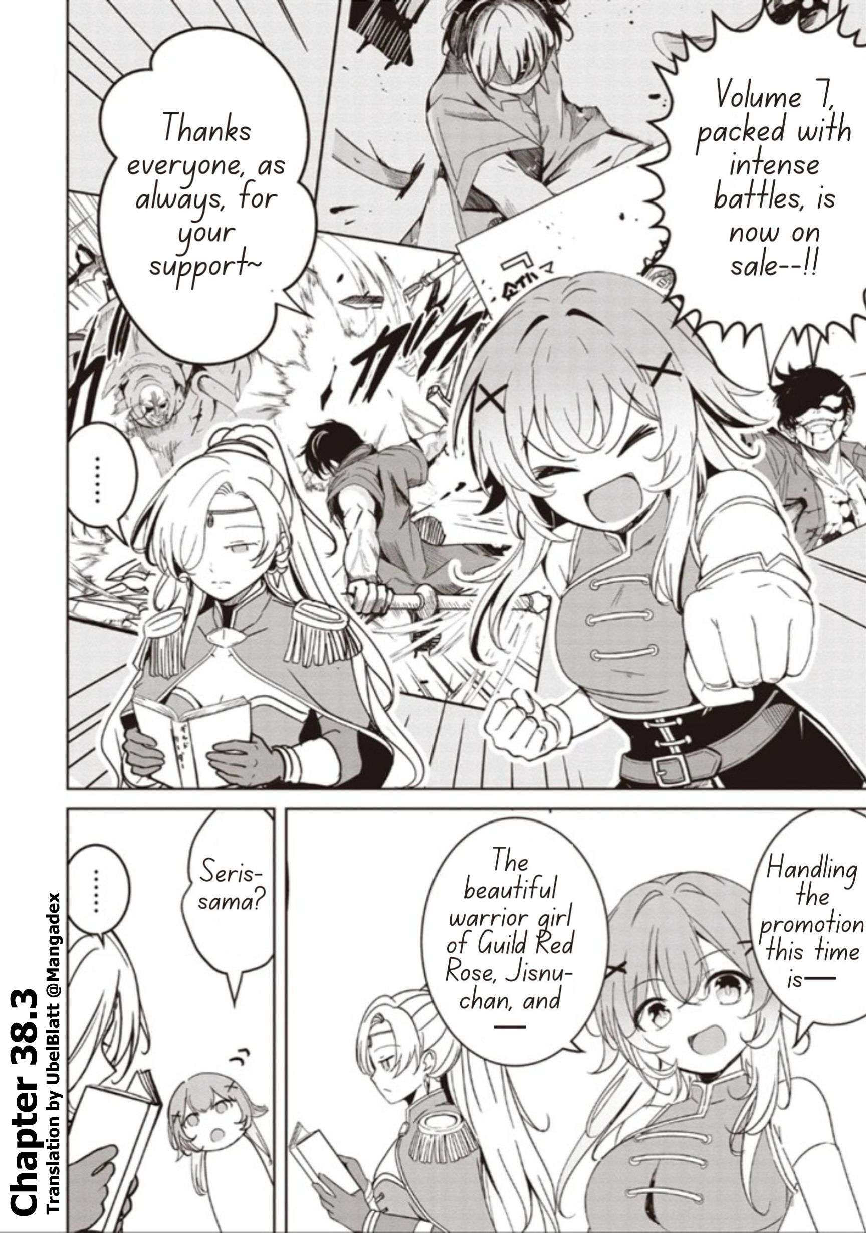 Another World’s Highest Guild Leader ~I’m the weakest in the guild, but I can’t quit the guild because of the heavy love of all the guild members~ Chapter 38.3 - Page 2