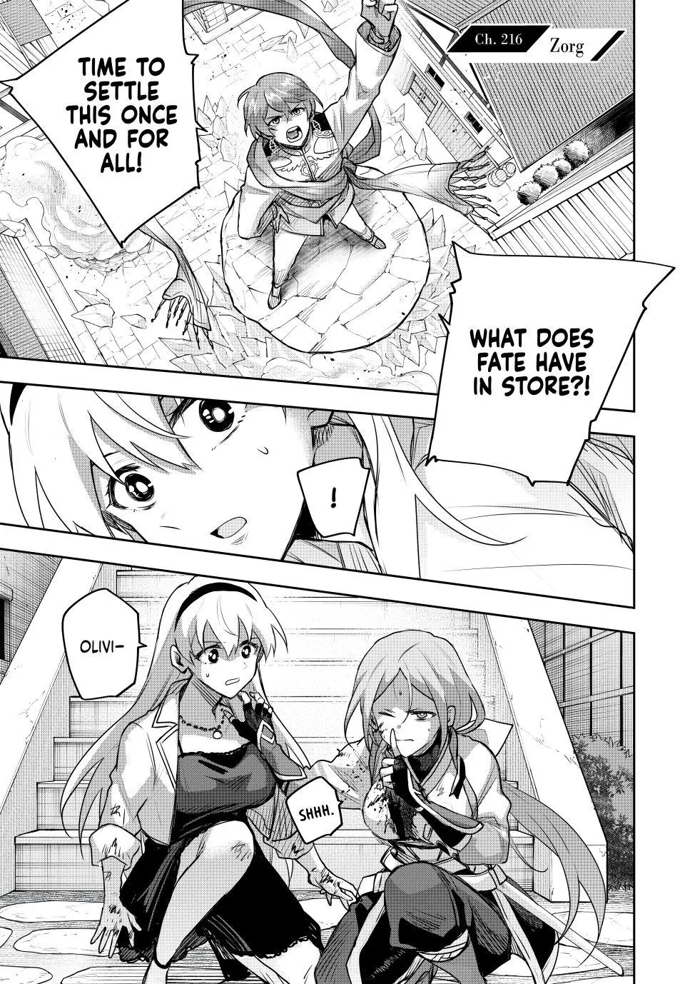 A Court Magician, Who Was Focused On Supportive Magic Because His Allies Were Too Weak, Aims To Become The Strongest After Being Banished Chapter 216 - Page 1