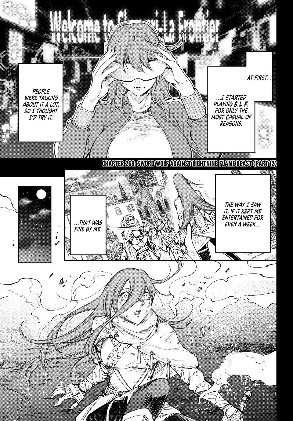Shangri-La Frontier Chapter 268 - Page 1