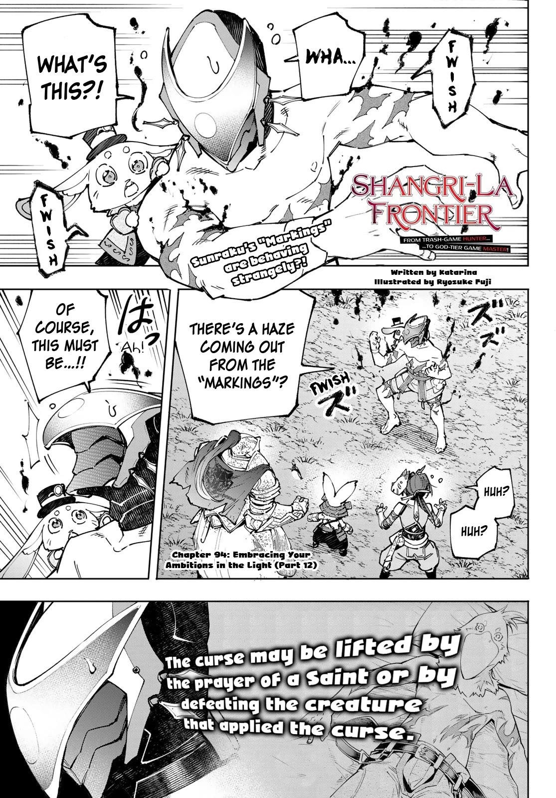 Shangri-La Frontier Chapter 94 - Page 1